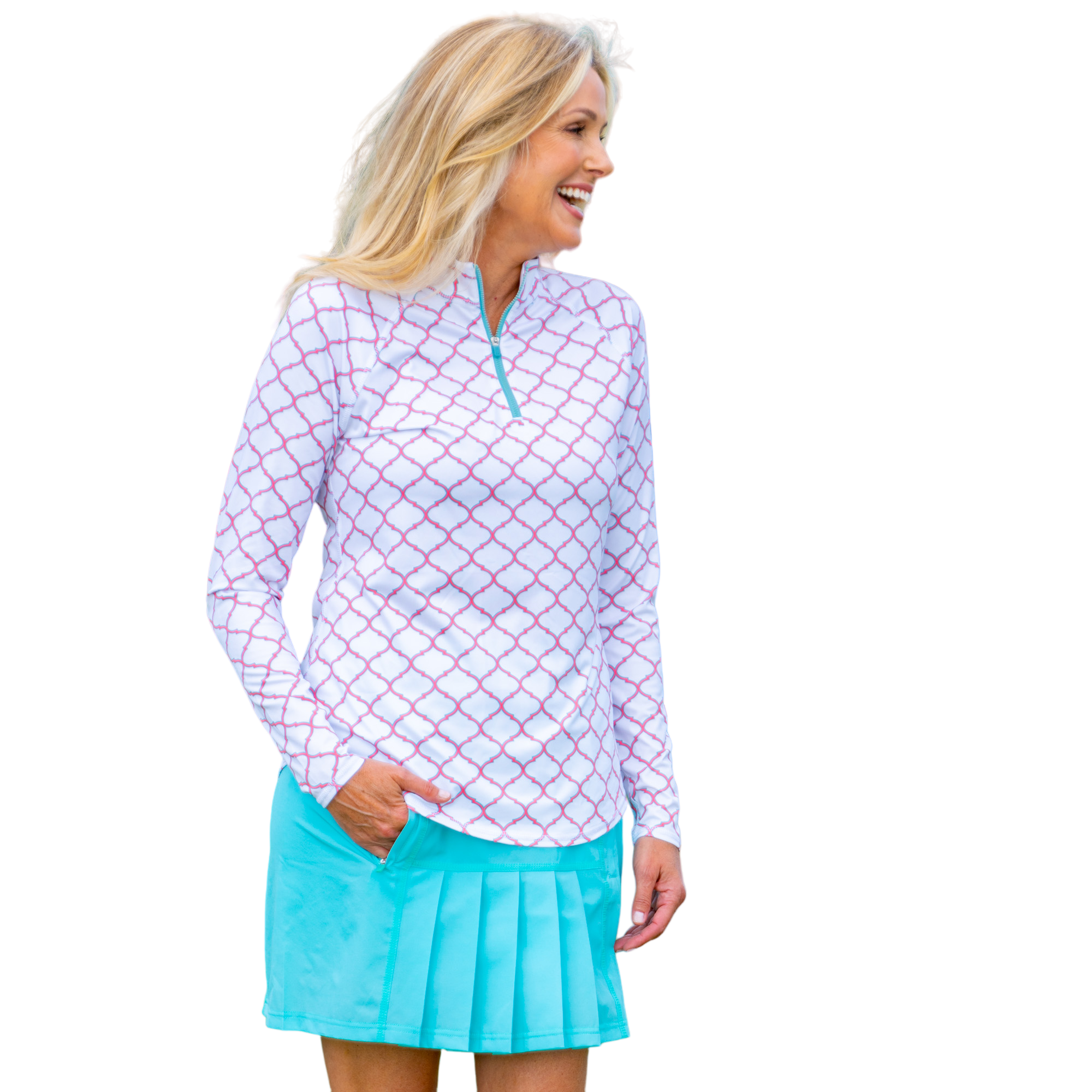 Mint Julep Collection: Dash Pleated 17" Skort