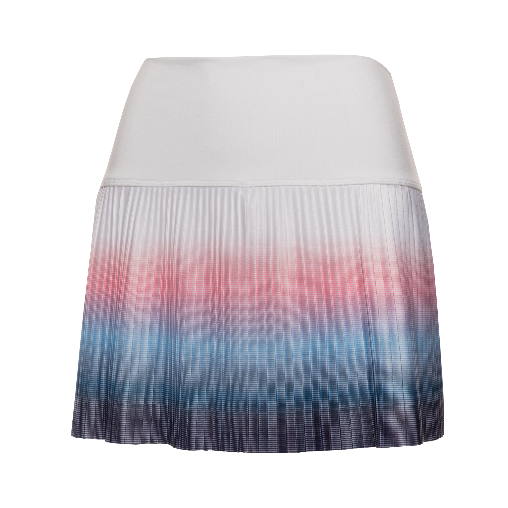 Ombre Pleated 14.5" Skort