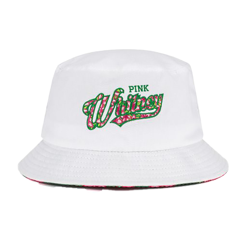 Pink Whitney Flowers Bucket Hat