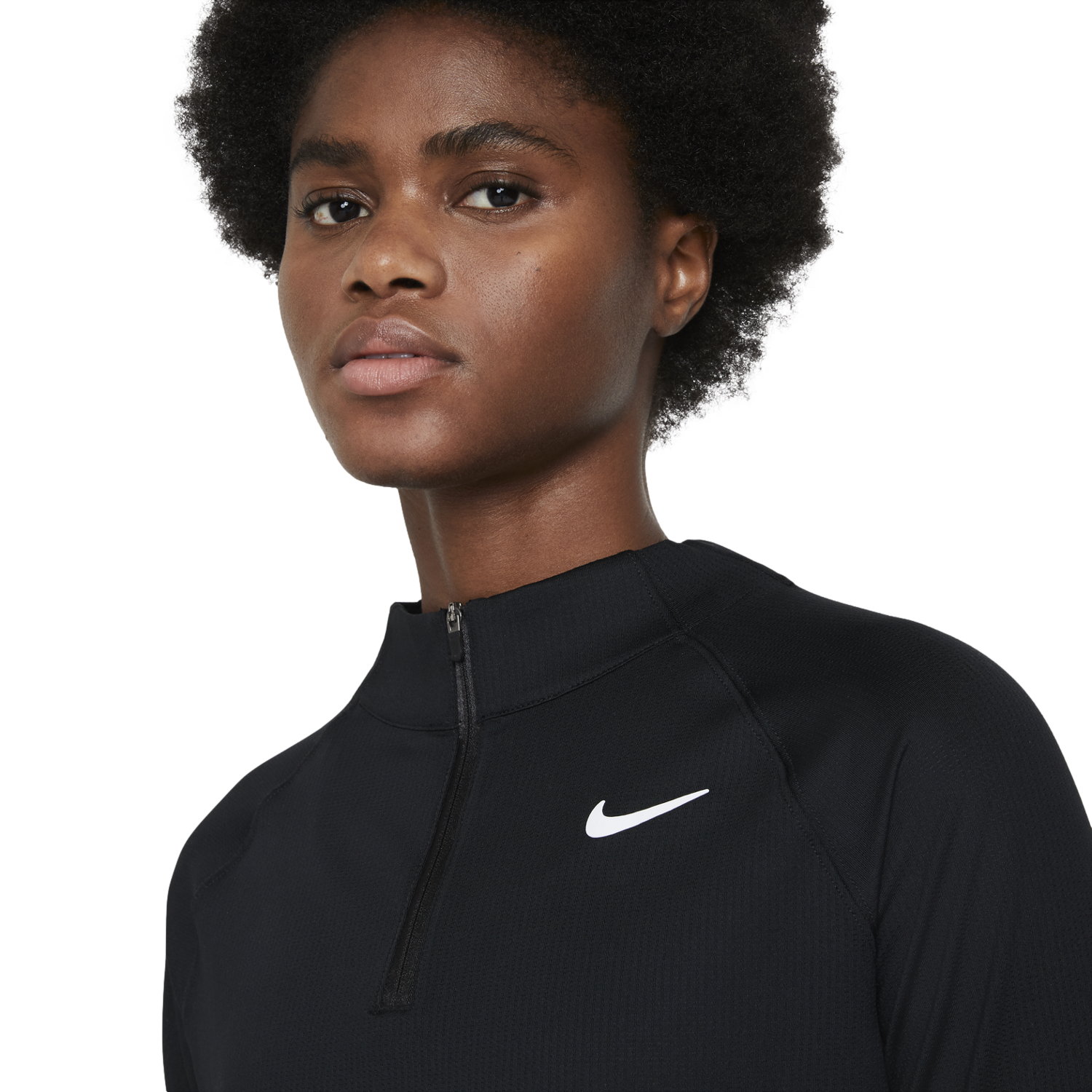 Dri-FIT Victory Women's Long-Sleeve Quarter Zip Tennis Top