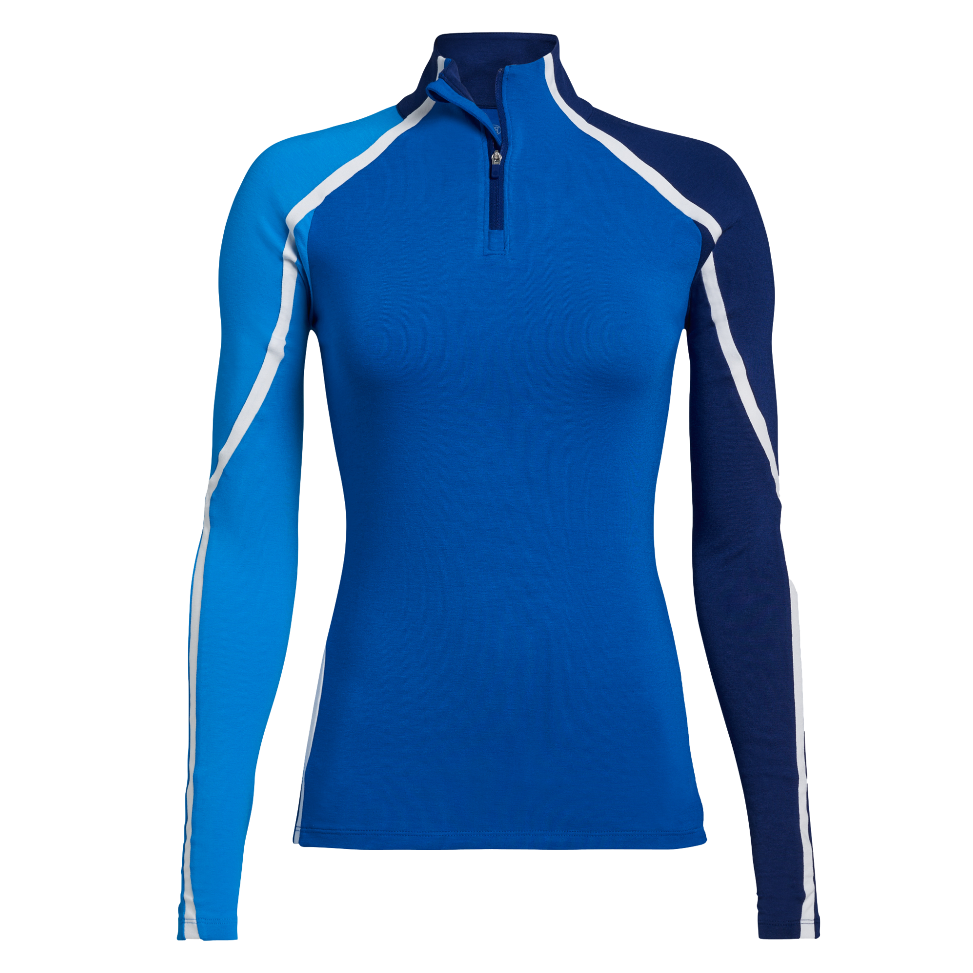 Colorblock Quarter Zip Pull Over