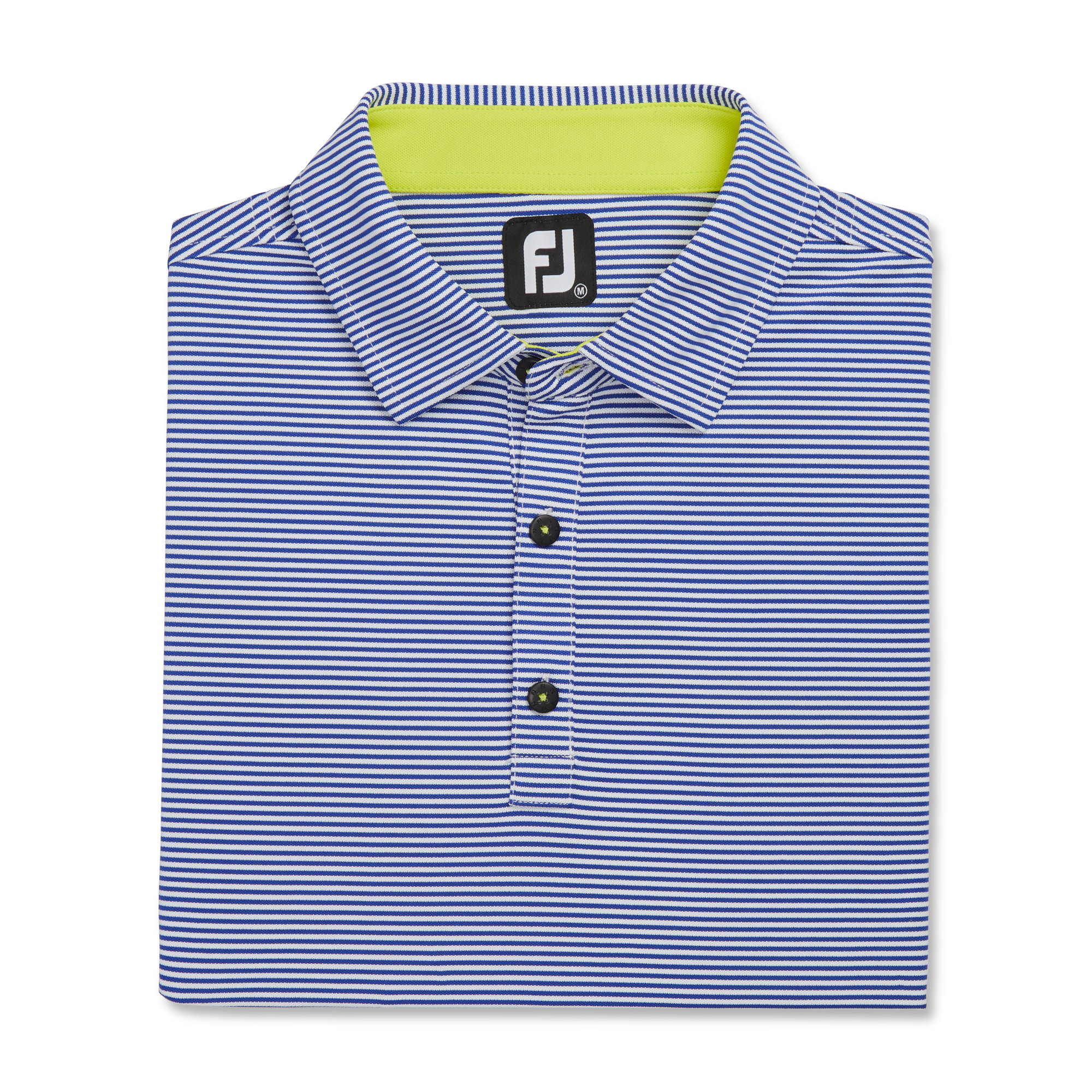 Feeder Stripe Men's Short Sleeve Golf Polo Shirt