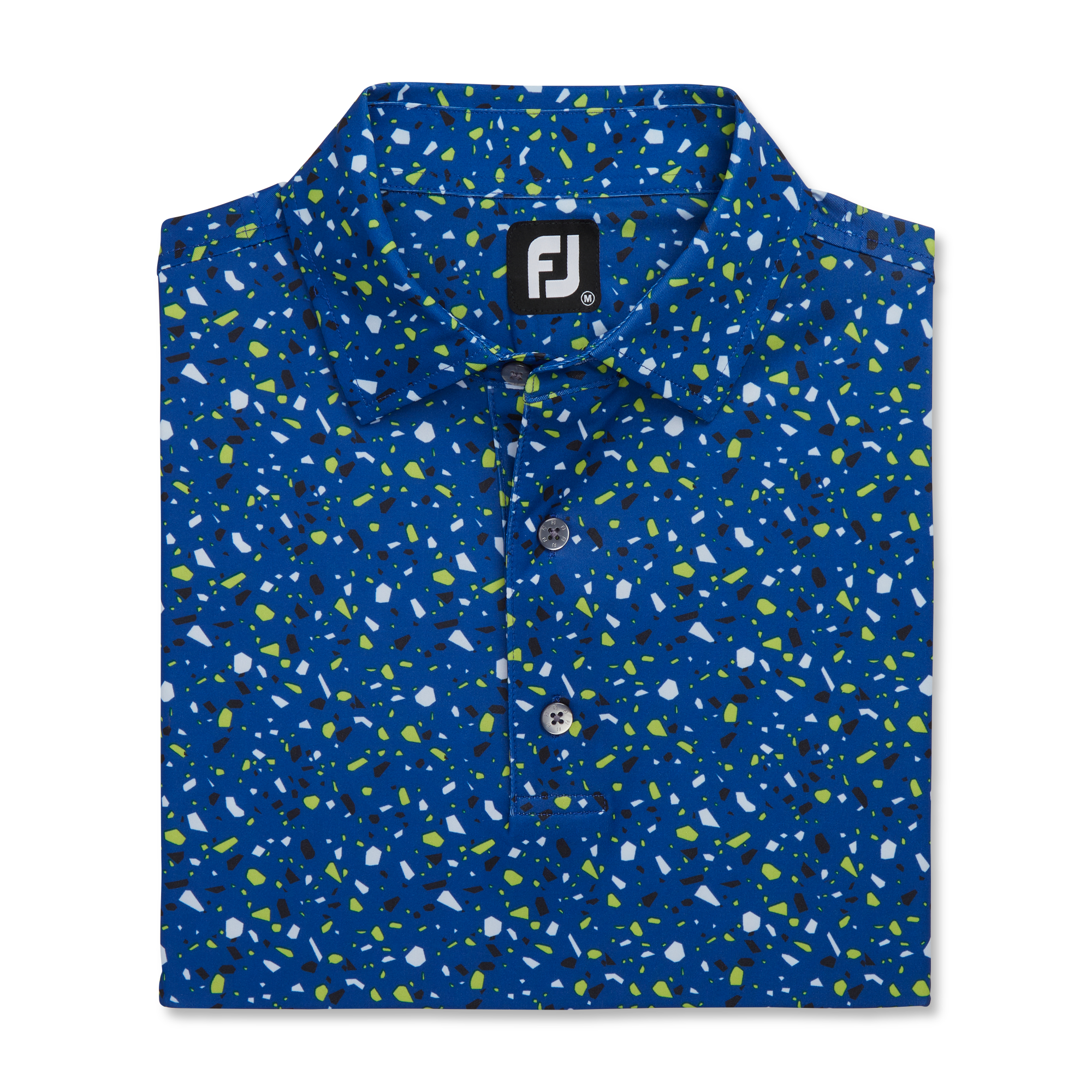 Terrazzo Print Polo