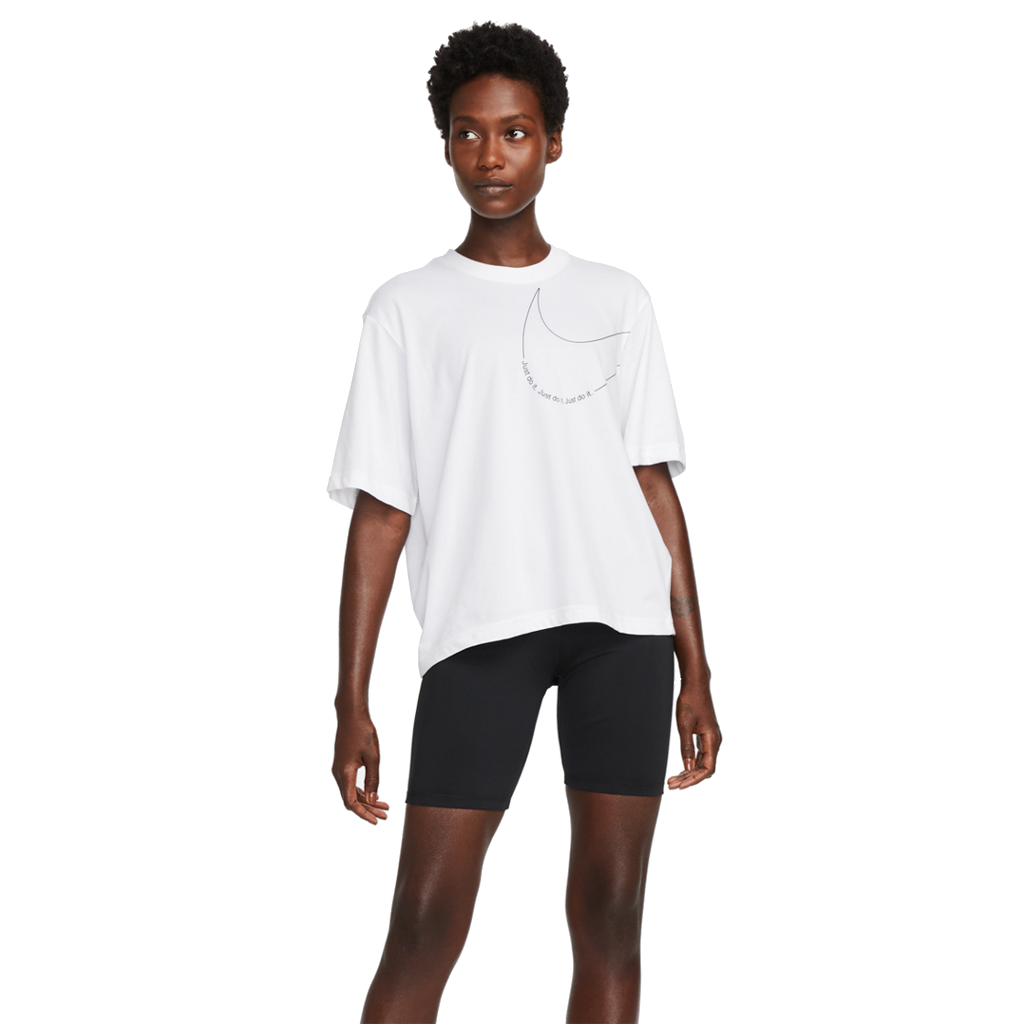 Dri-FIT Women's Boxy Training Short Sleeve T-Shirt
