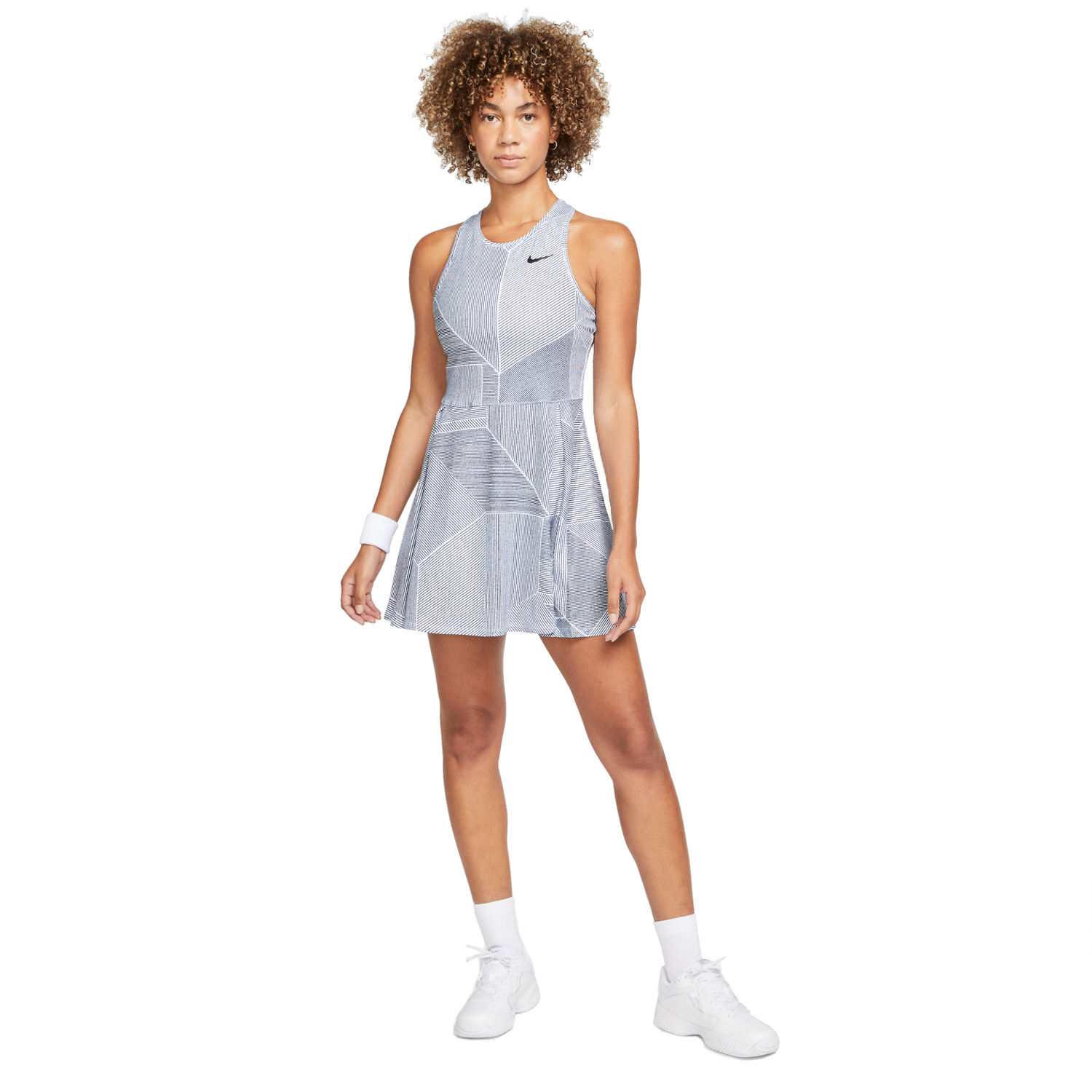 Dri-FIT Advantage Women's Grid Print Tennis Dress