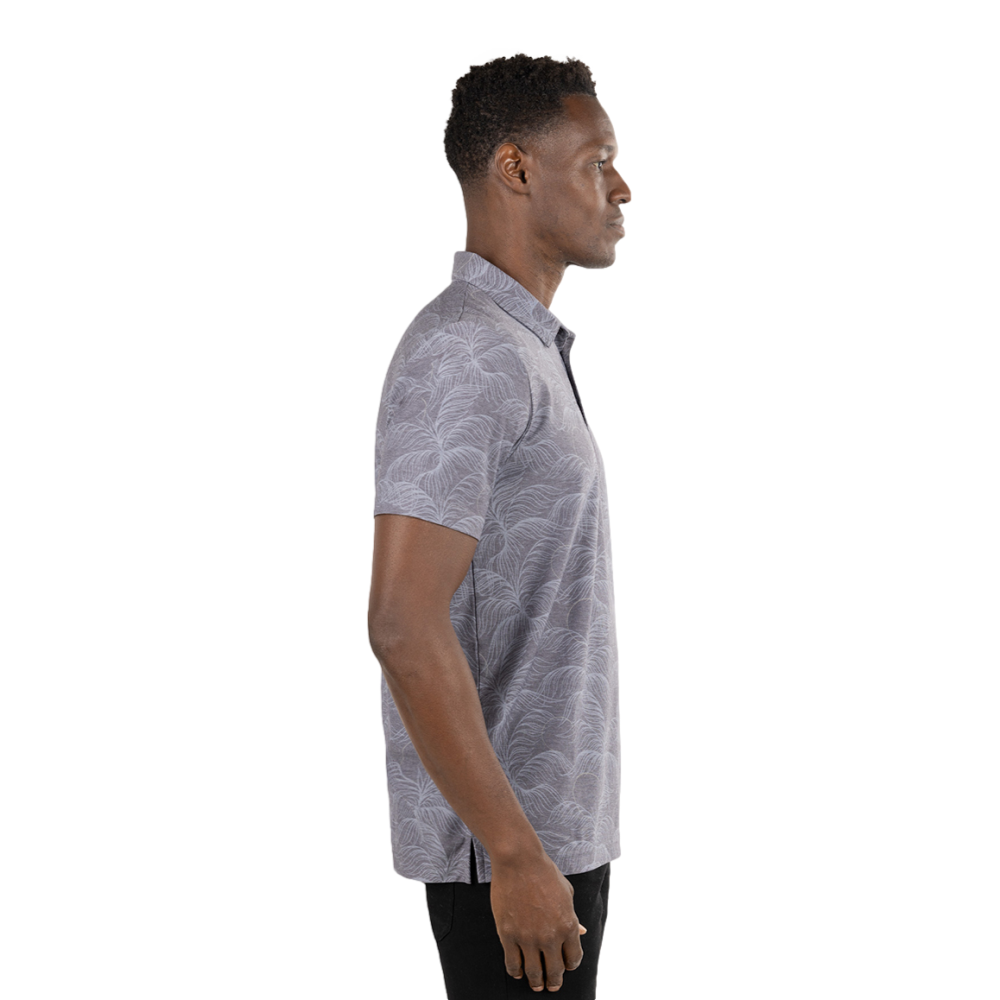 Four Lakes Men's Short Sleeve Golf Polo Shirt