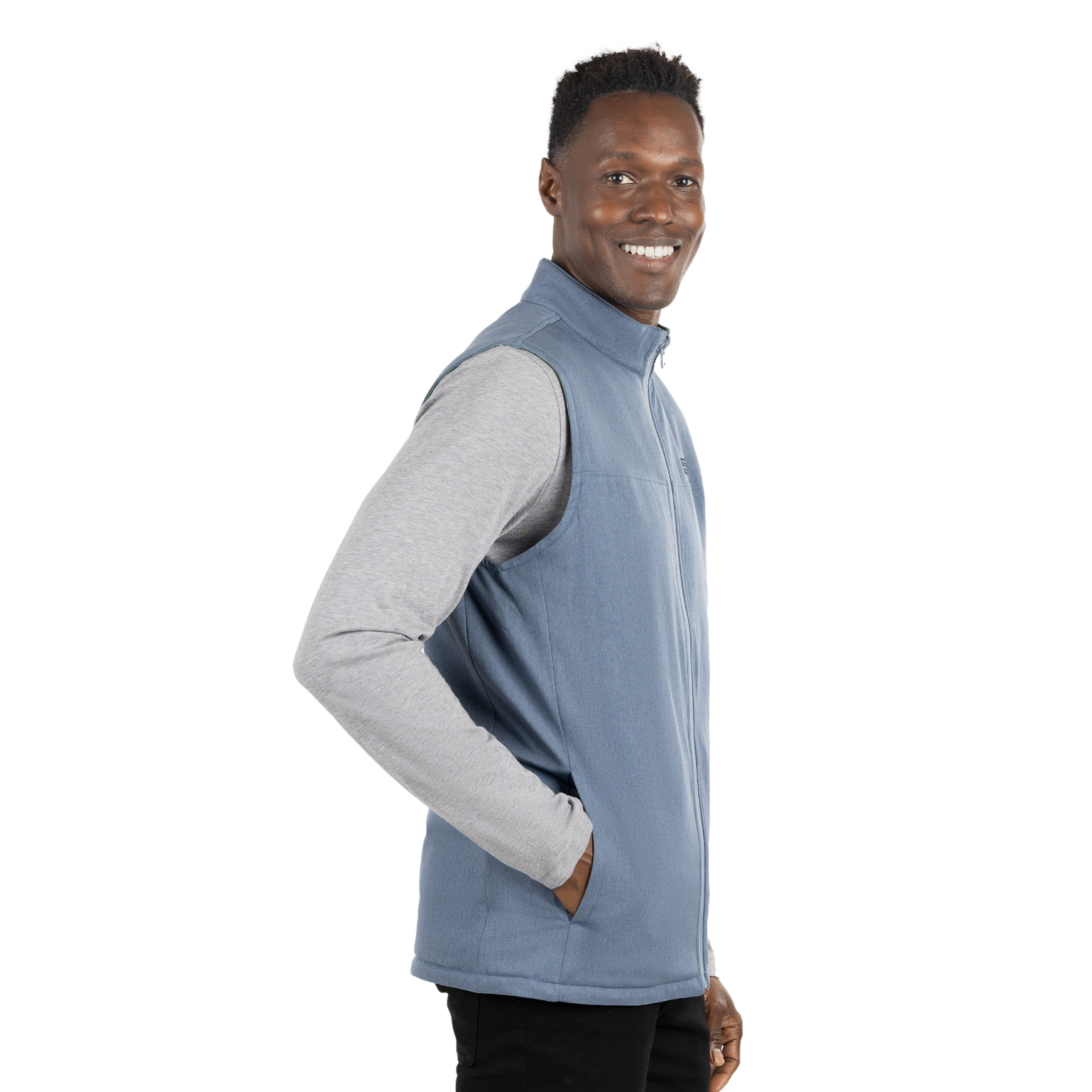 Clear Cut Reversible Men's Full Zip Vest