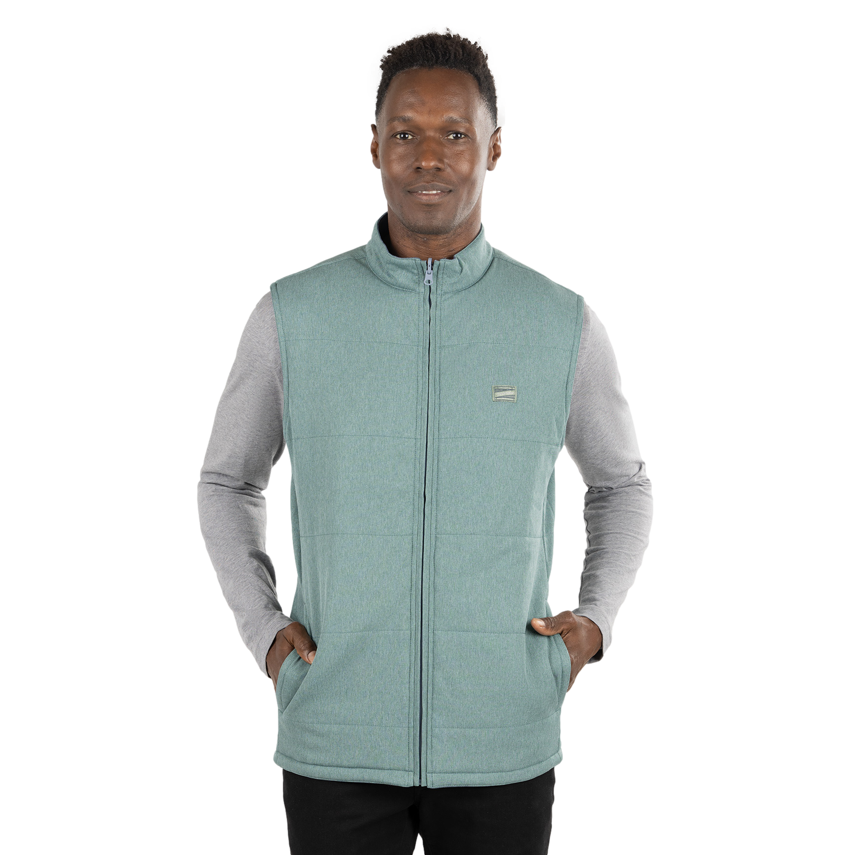 Clear Cut Reversible Men's Full Zip Vest