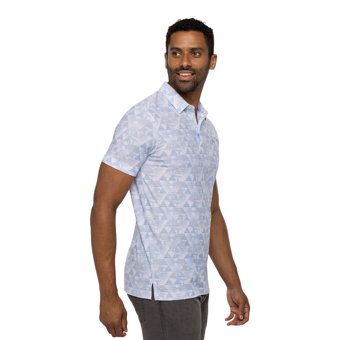 At Home Men's Short Sleeve Golf Polo Shirt