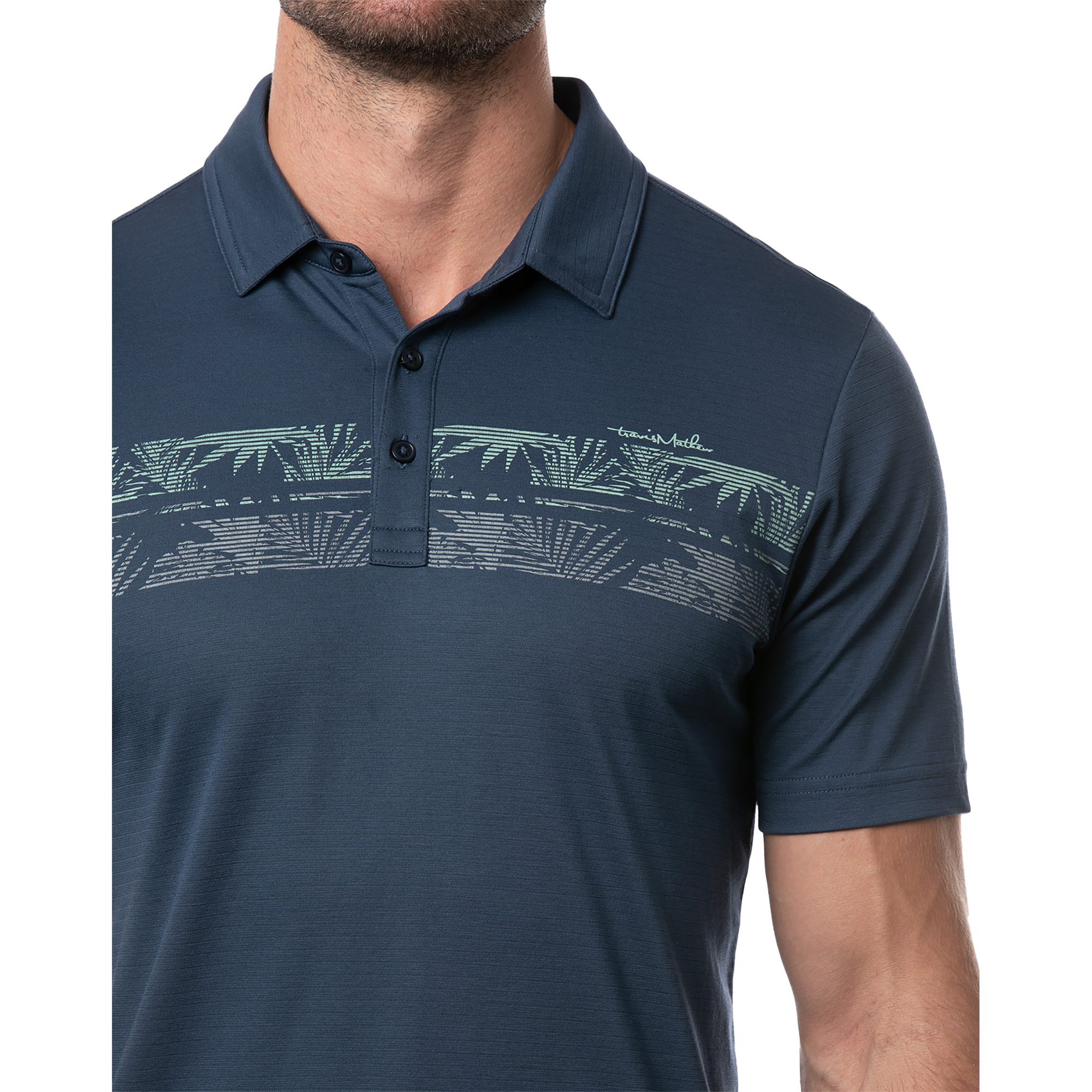 Drop Anchor Men's Short Sleeve Golf Polo Shirt