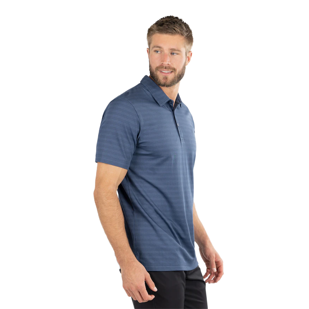 Hoist The Sails Men's Short Sleeve Golf Polo Shirt
