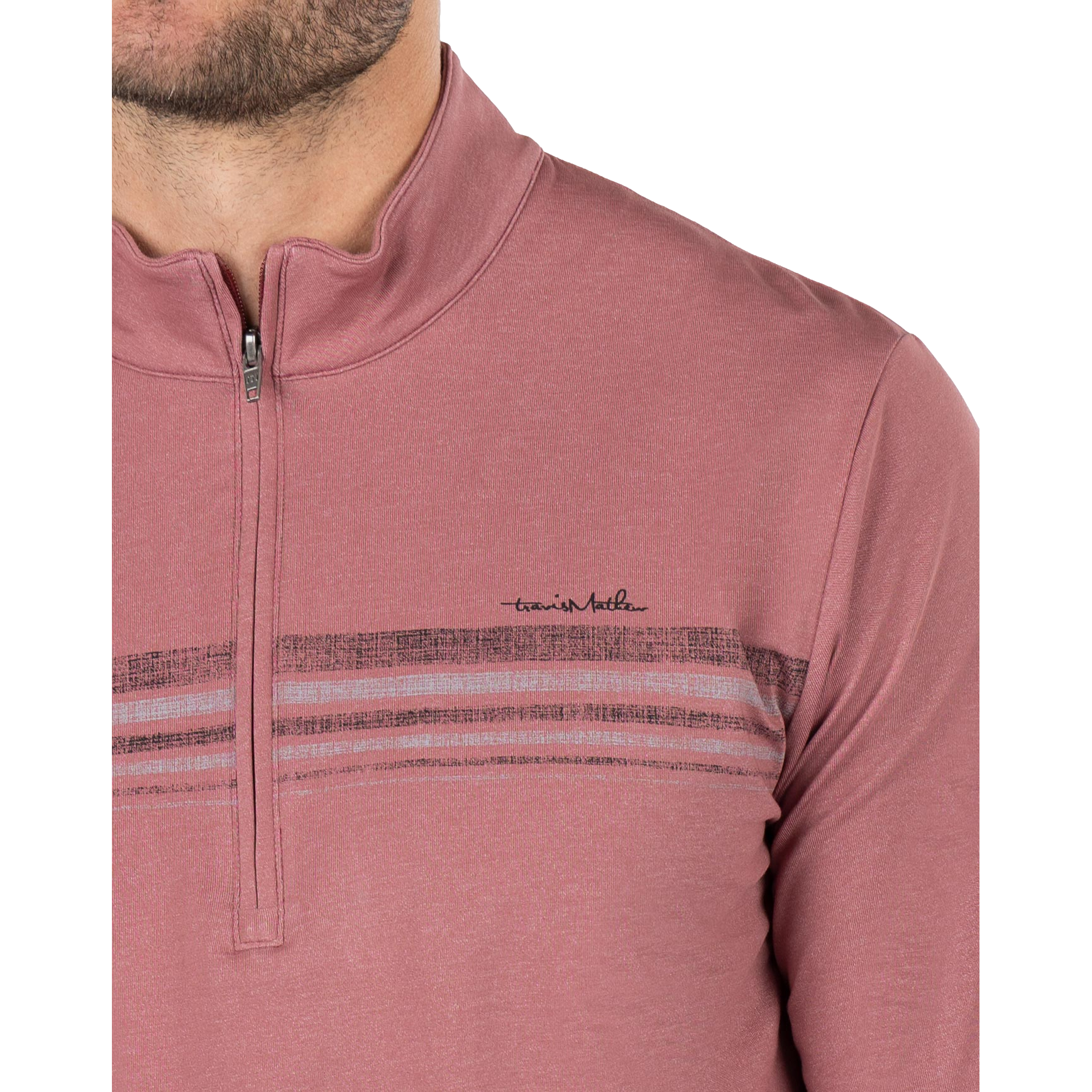 In the Line Up Men's Golf Quarter Zip Pull Over