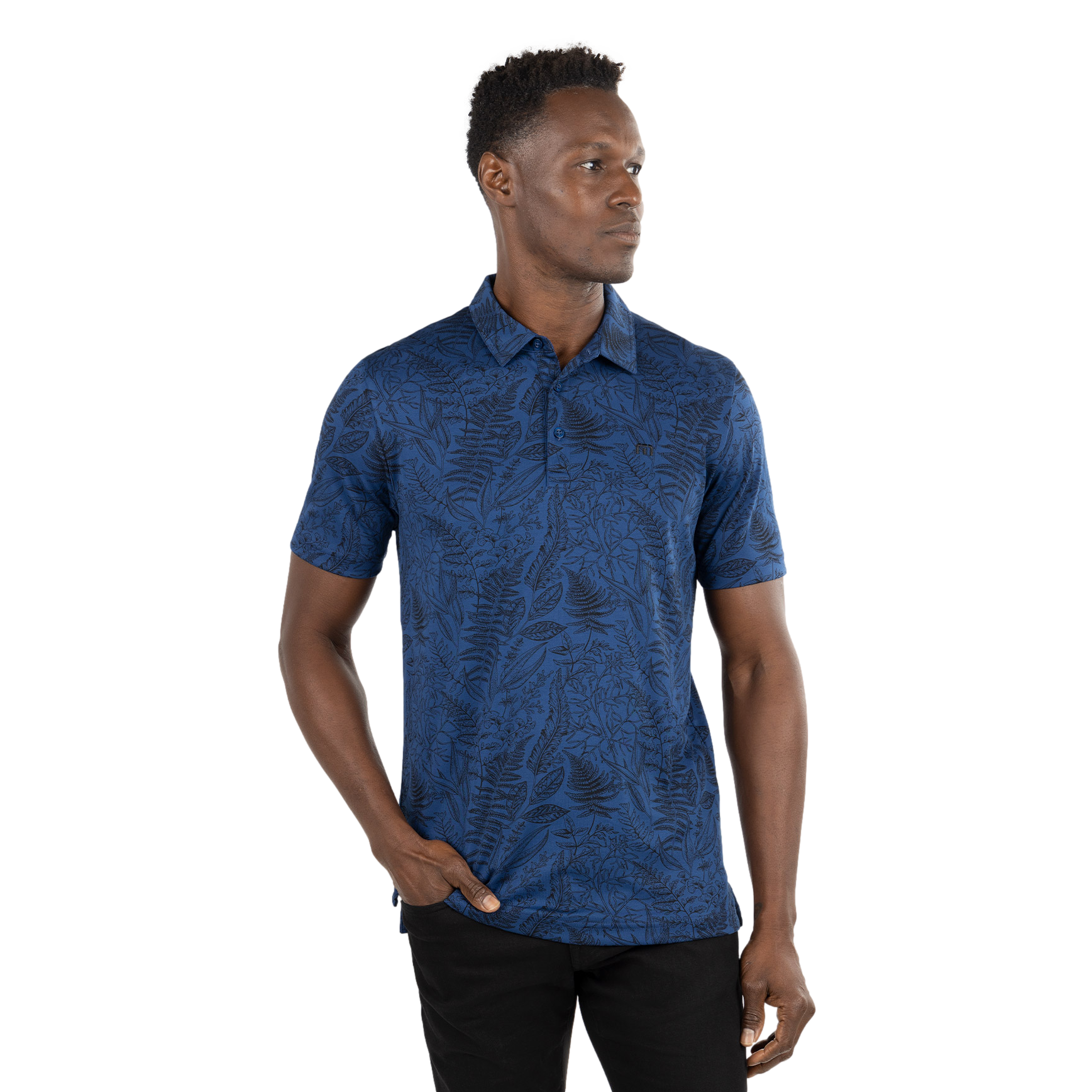 Bearville Men's Short Sleeve Golf Polo Shirt