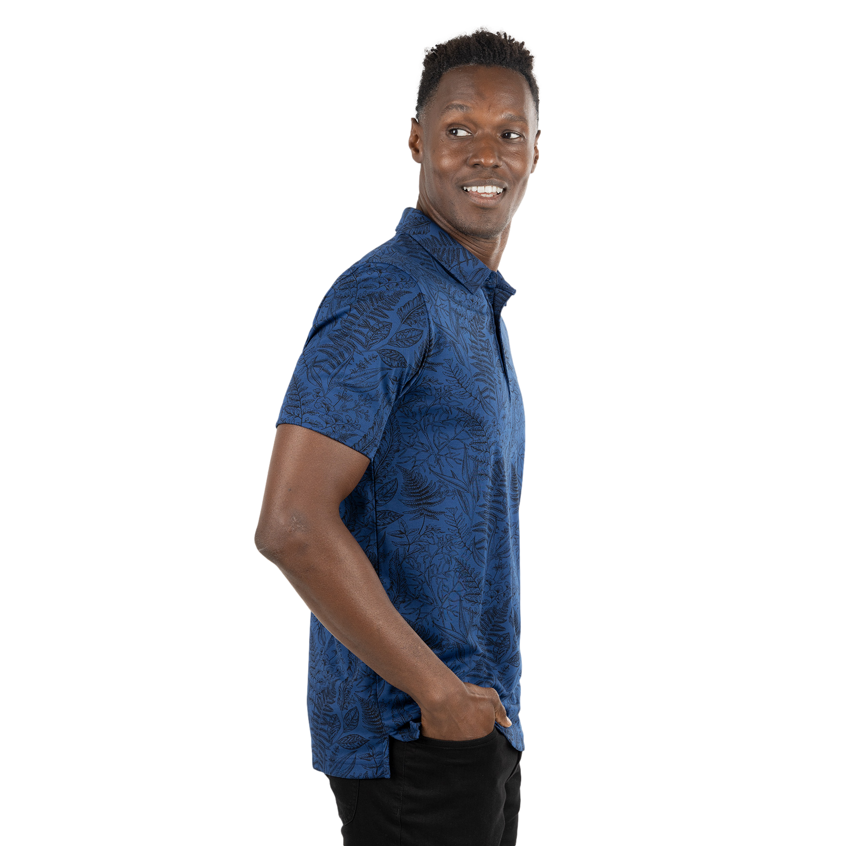 Bearville Men's Short Sleeve Golf Polo Shirt