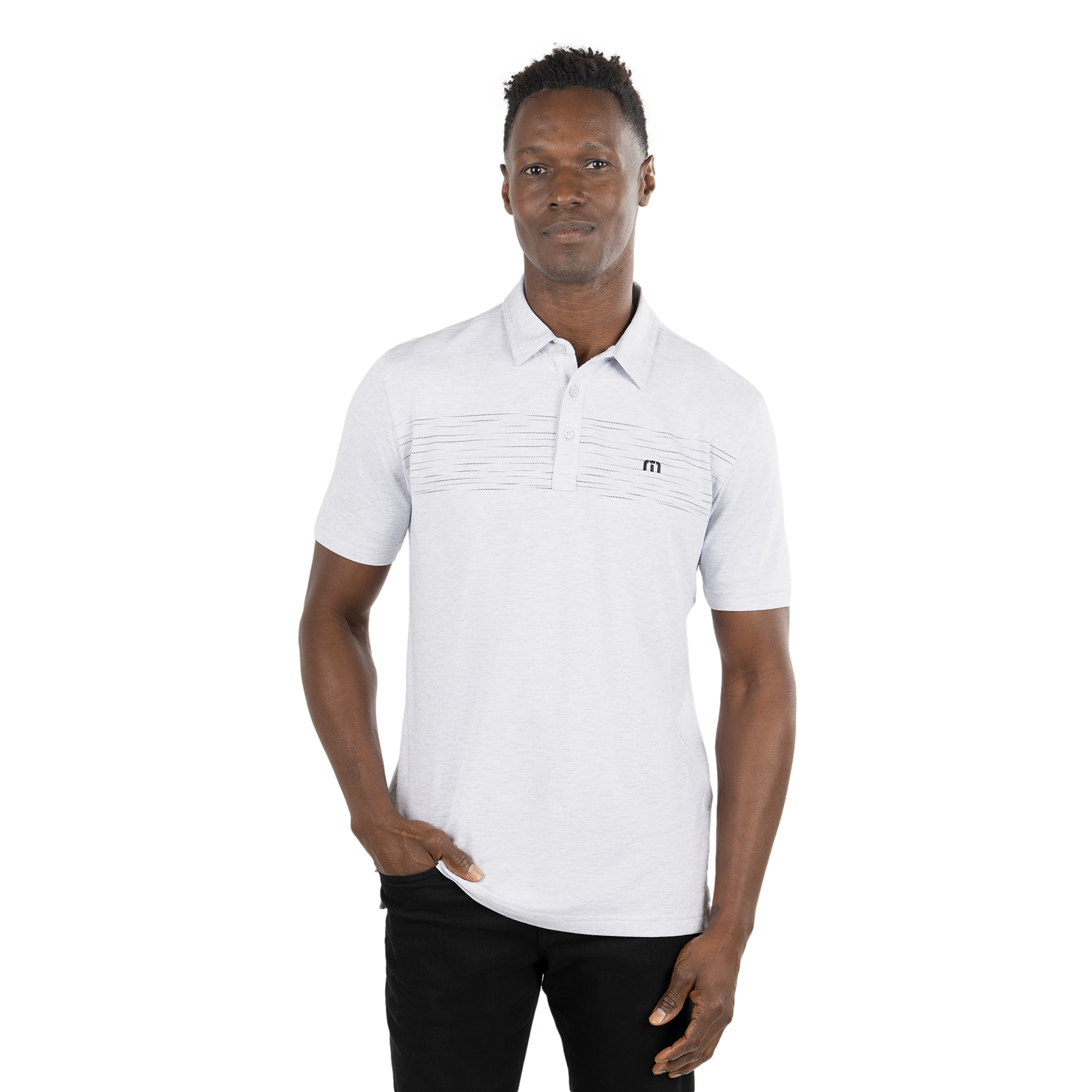 In A Meeting Men's Short Sleeve Golf Polo Shirt