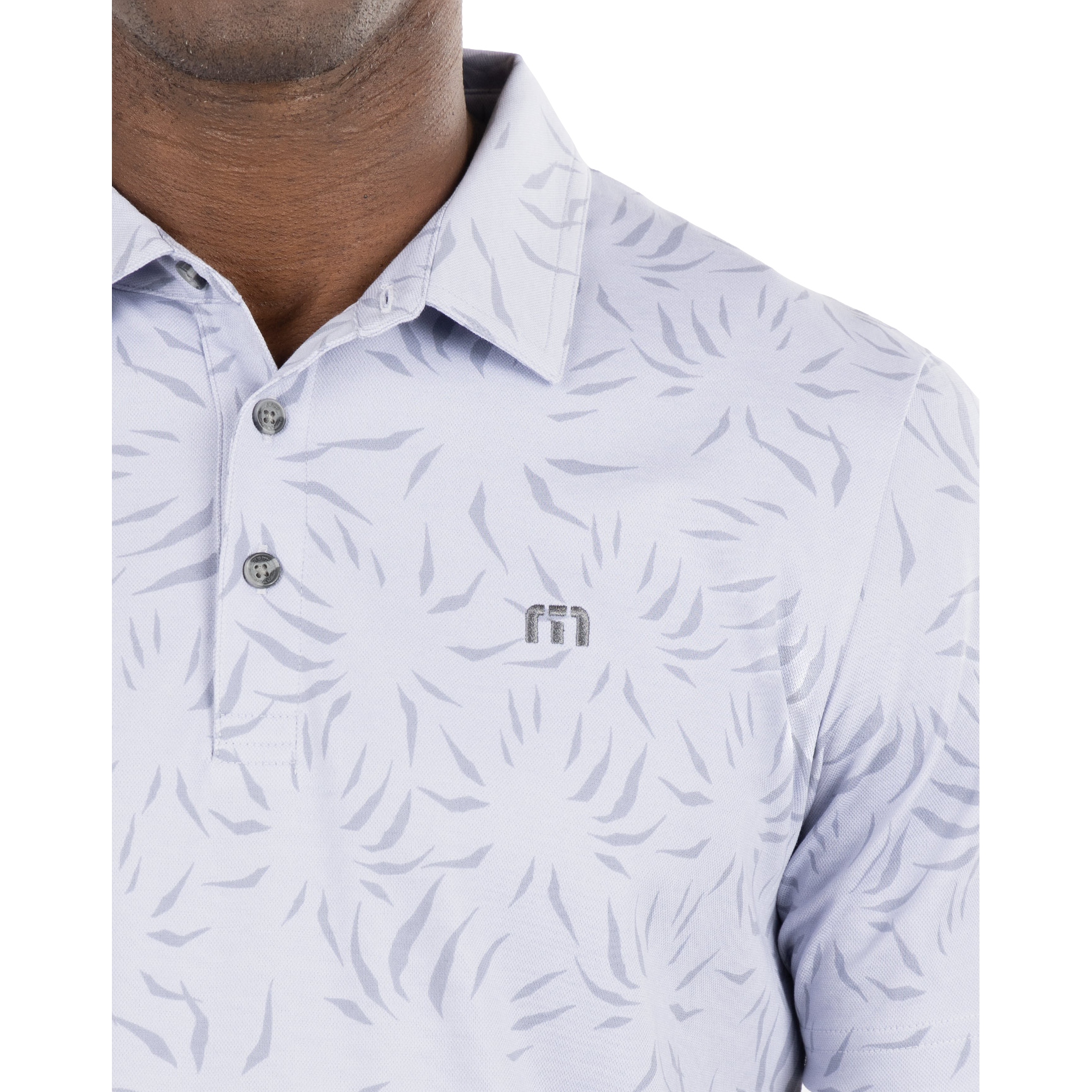 Downhill Men's Short Sleeve Golf Polo Shirt