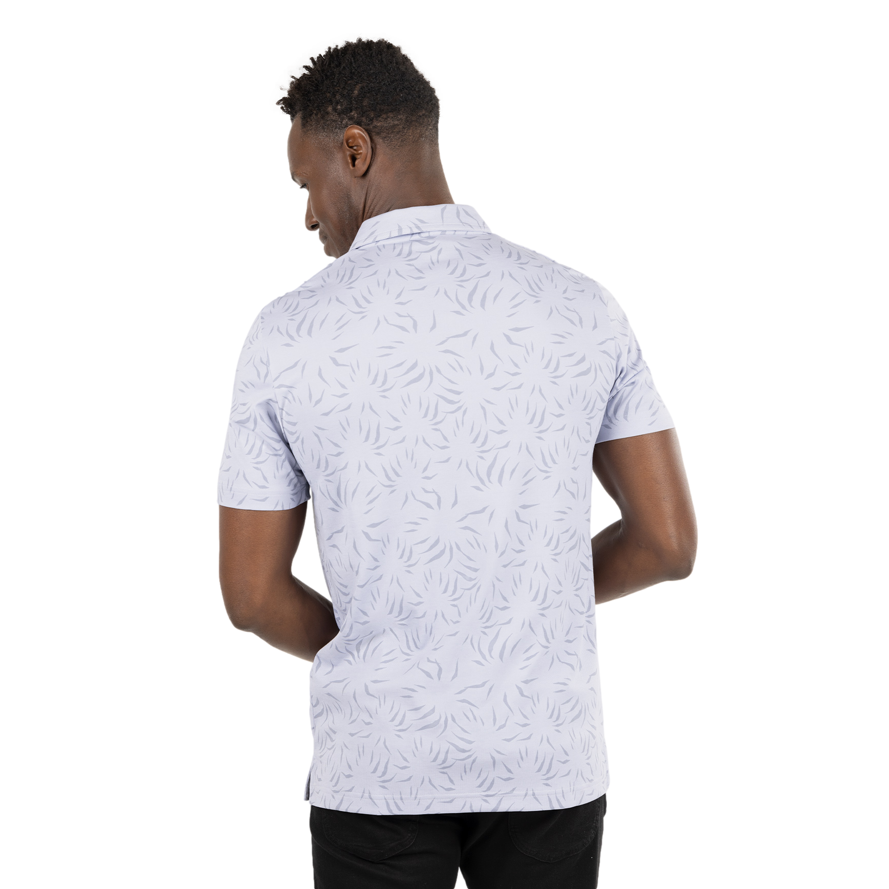 Downhill Men's Short Sleeve Golf Polo Shirt