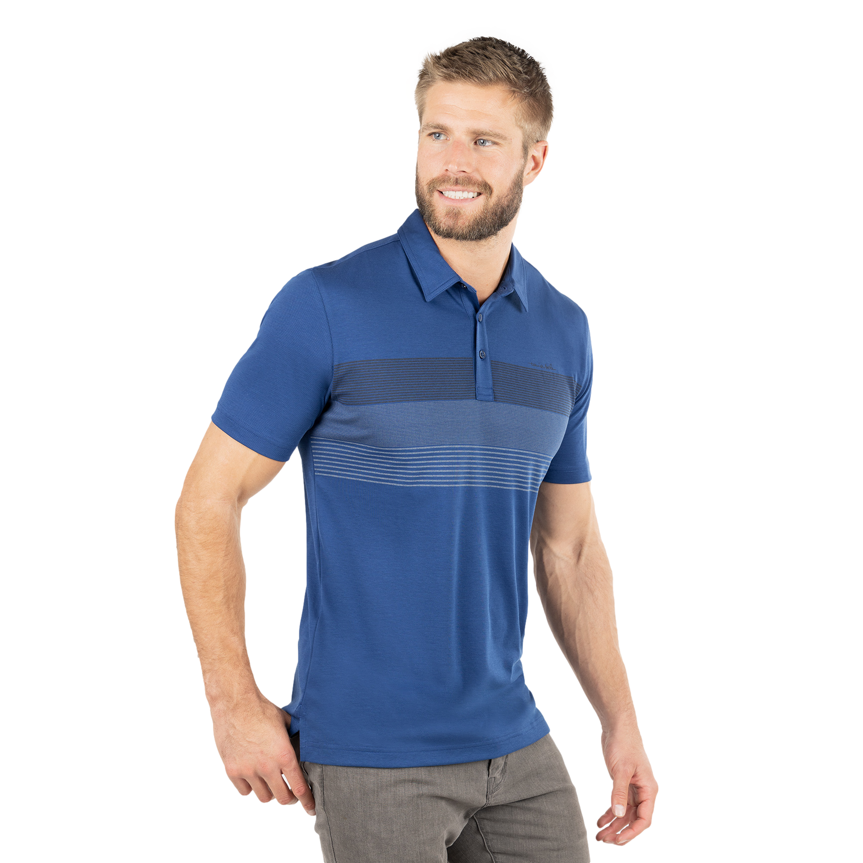 Late Checkout Men's Short Sleeve Golf Polo Shirt