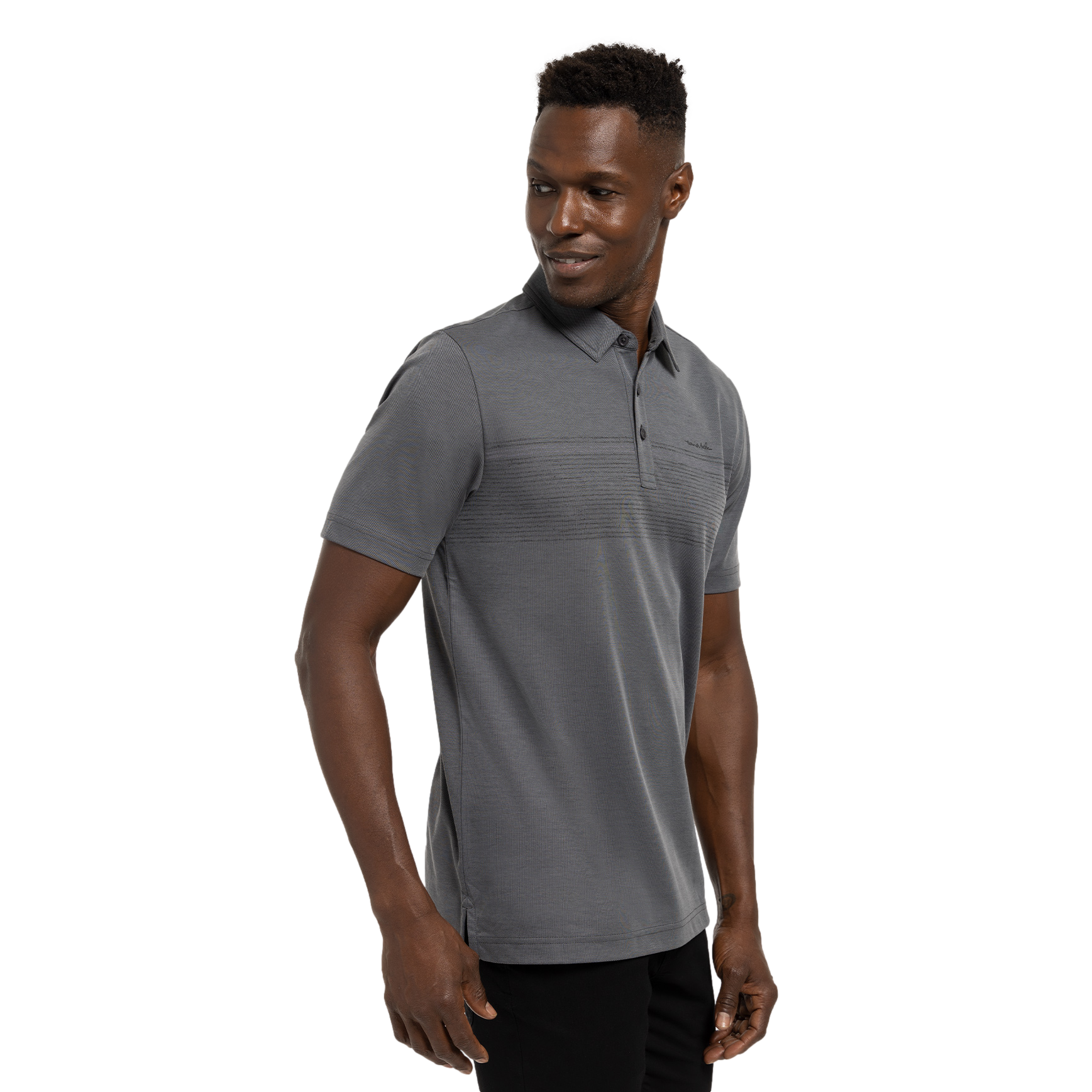 Jump The Fence Men's Short Sleeve Golf Polo Shirt