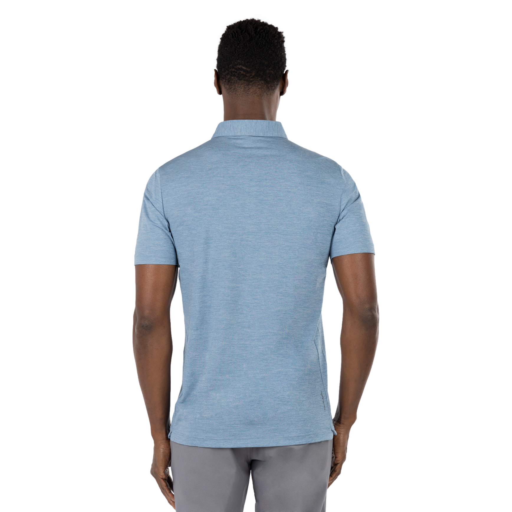 Heating Up Performance Men's Short Sleeve Golf Polo Shirt