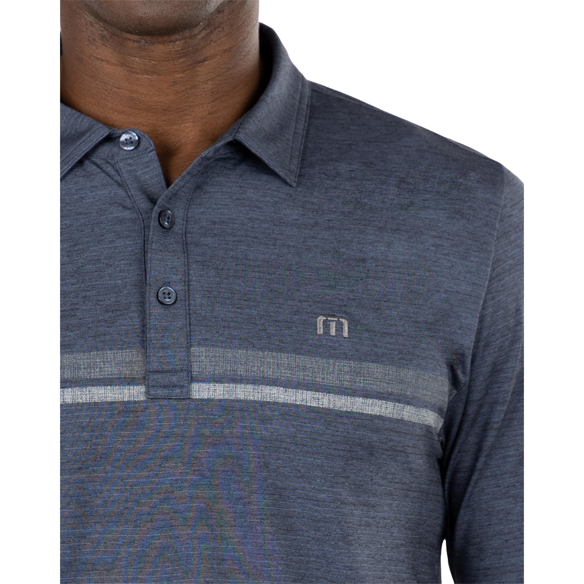 Heater 2.0 Striped Long Sleeve Polo Shirt