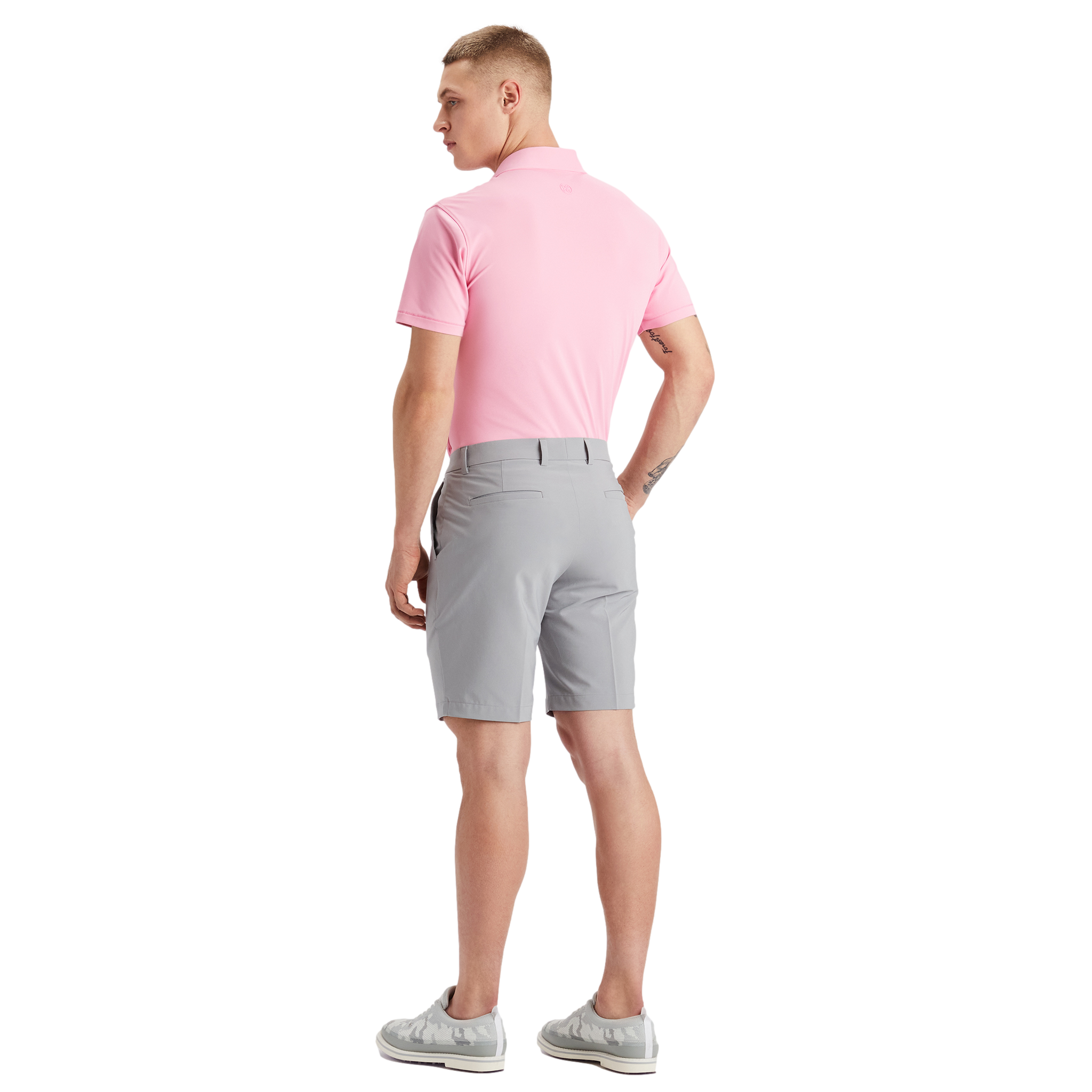 Essential Piqu&eacute; Slim Fit Men's Short Sleeve Golf Polo Shirt