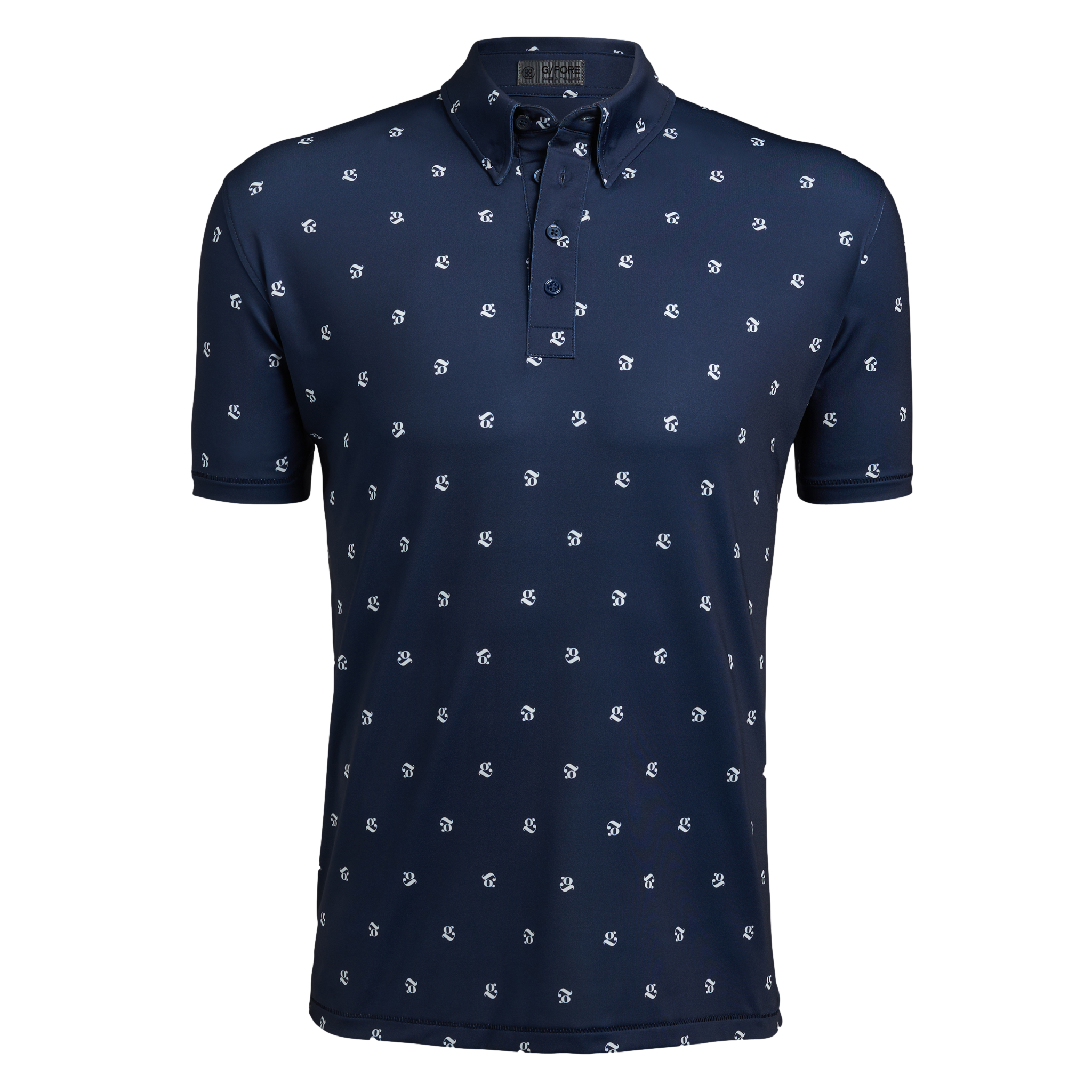 Mini G's Tech Jersey Slim Fit Men's Short Sleeve Golf Polo Shirt