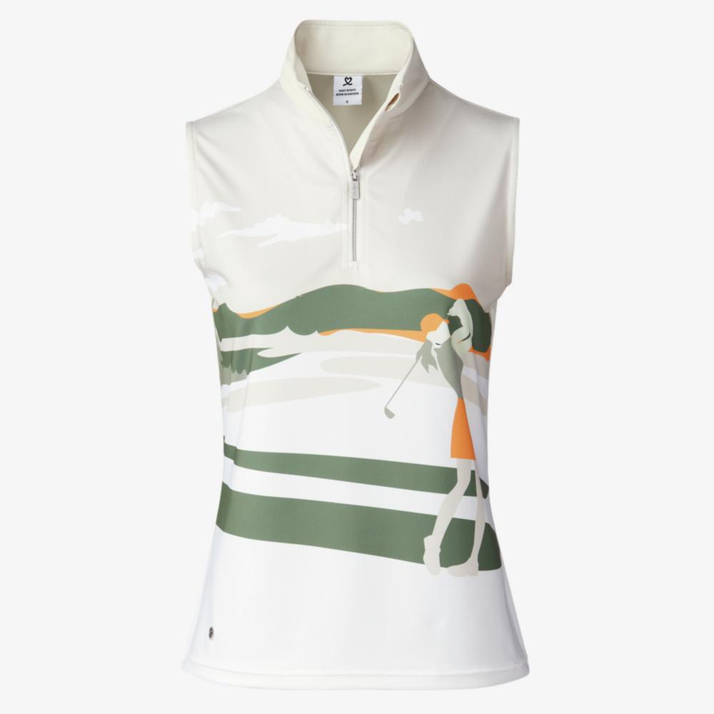 Wild Nature Collection: Britt Golf Motif Sleeveless Polo
