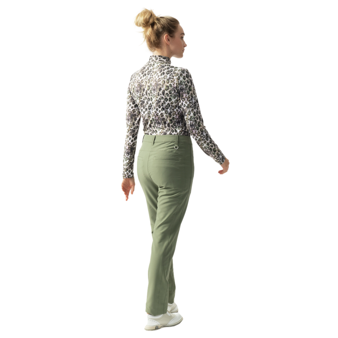 Wild Nature Collection: Arielle Animal Print Quarter Zip Pull Over