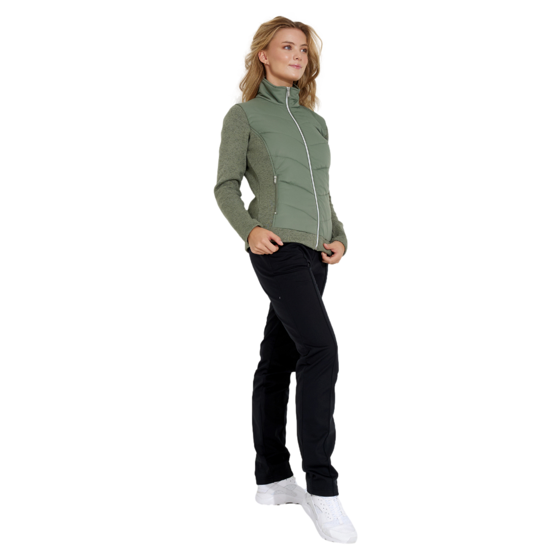 Wild Nature Collection: Karat Melange Fleece Full Zip Jacket