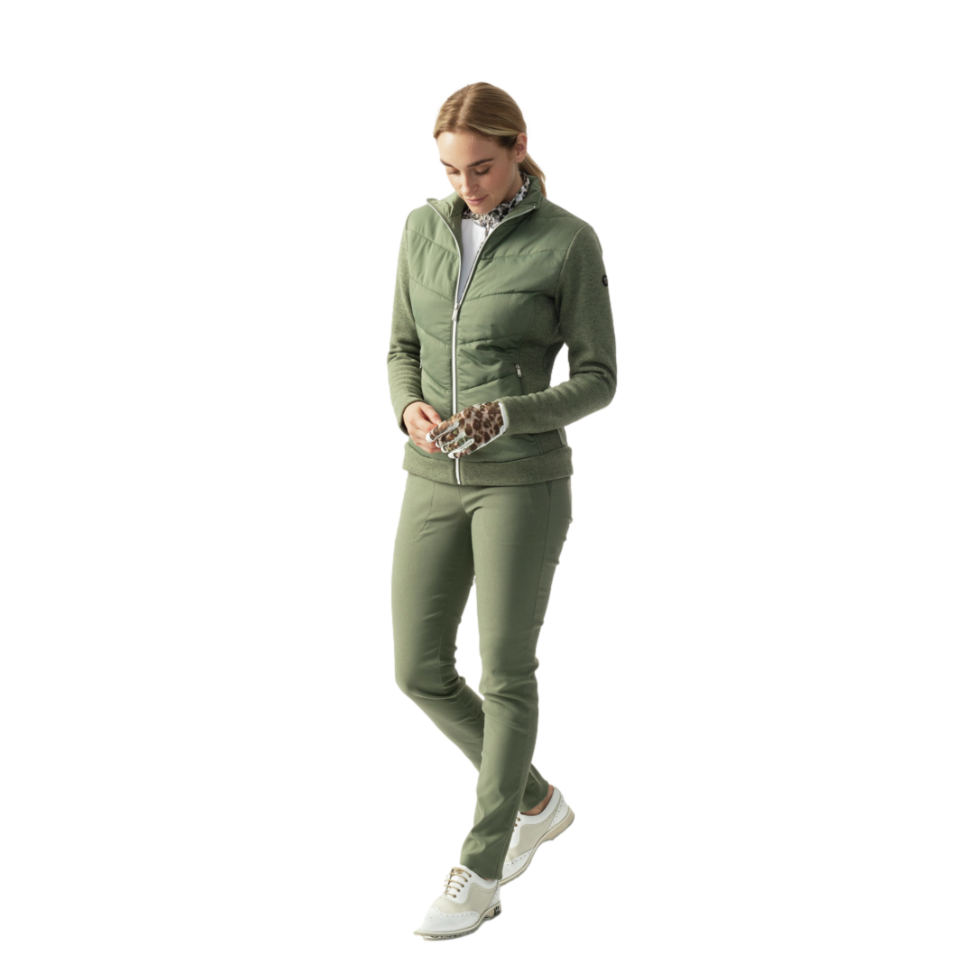 Wild Nature Collection: Karat Melange Fleece Full Zip Jacket