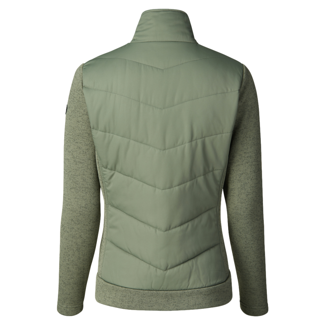 Wild Nature Collection: Karat Melange Fleece Full Zip Jacket