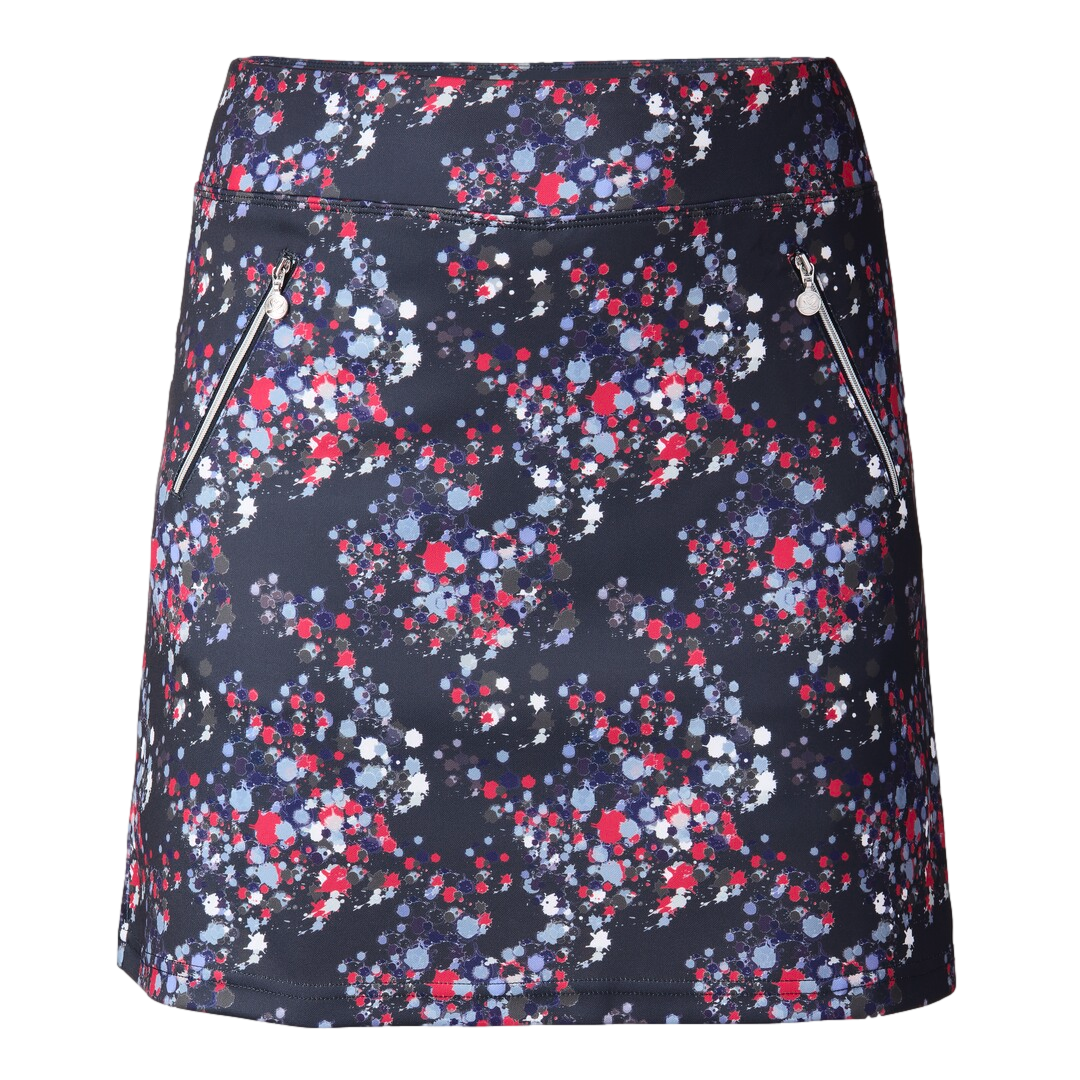 Sportif Dot Collection: Elisabet 18" Pull-On Golf Skort