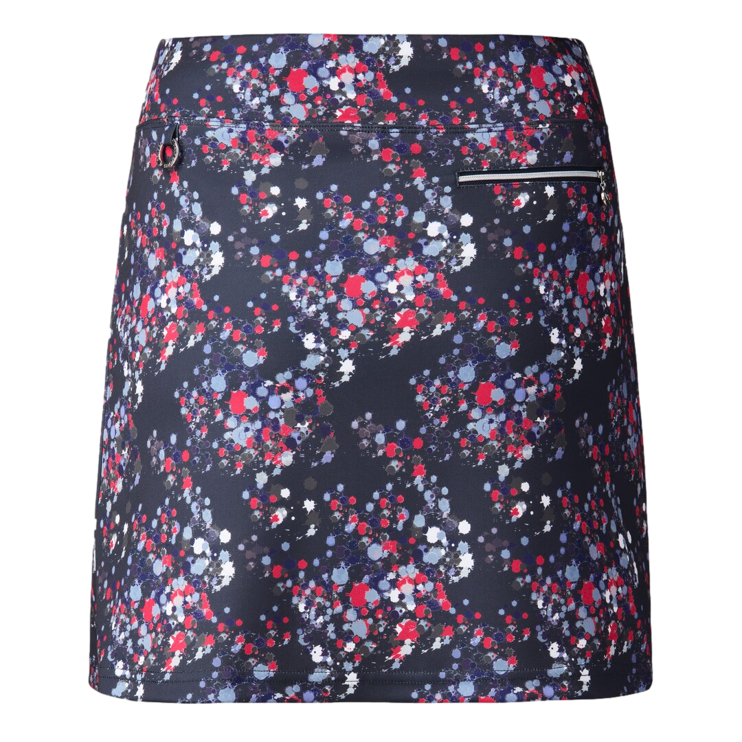 Sportif Dot Collection: Elisabet 18" Pull-On Golf Skort