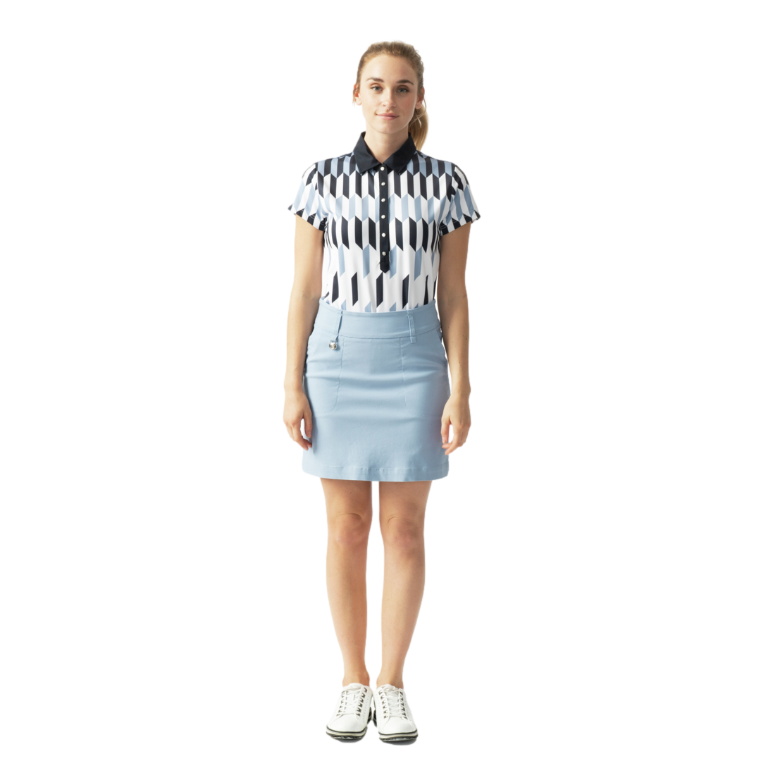 Sportif Dot Collection: Magic Staple Blue 18" Skort