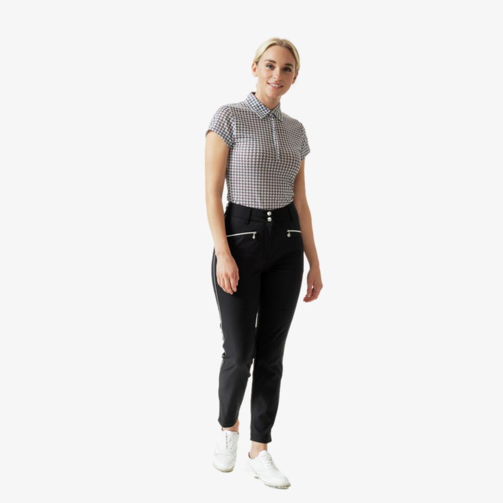Irregular Check Collection: Fay Mesh Short Sleeve Polo Shirt