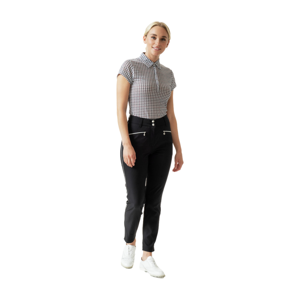 Fay Mesh Women's Short Sleeve Golf Polo Shirt