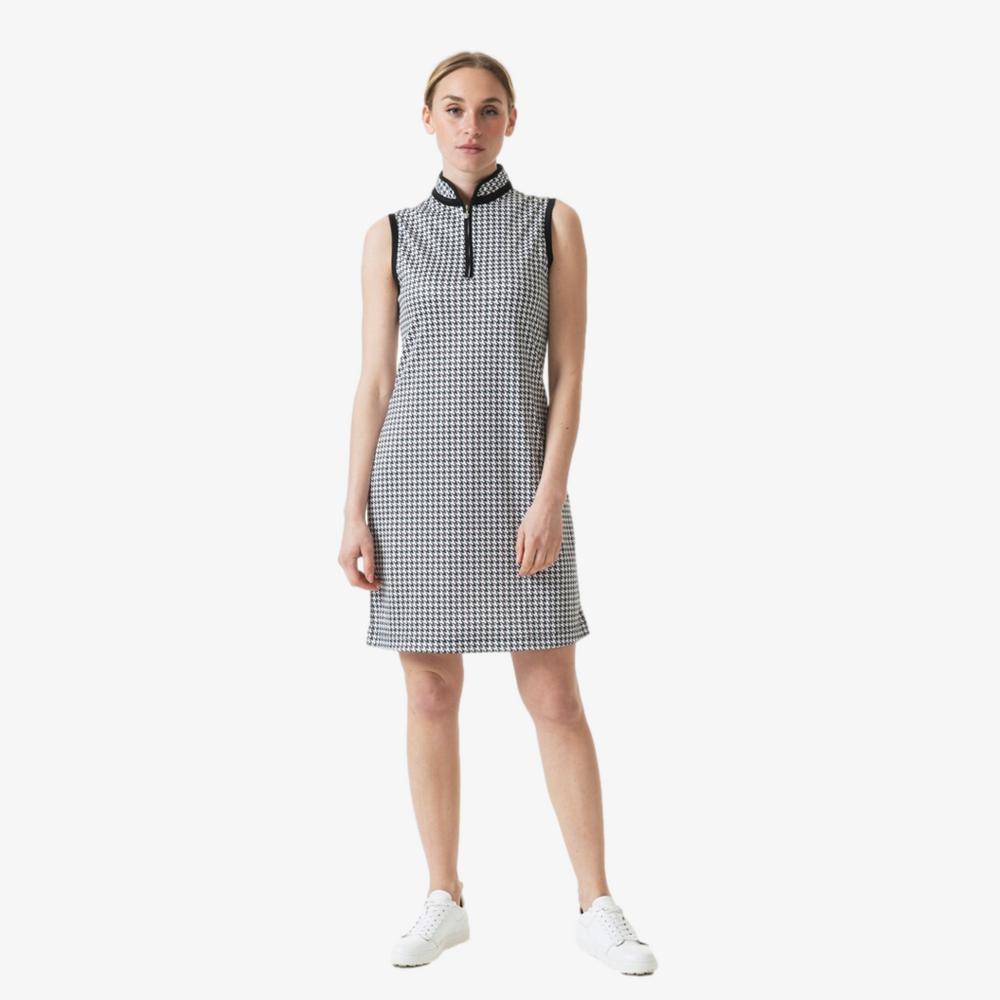 Irregular Check Collection: Fay Houndstooth Sleeveless Dress