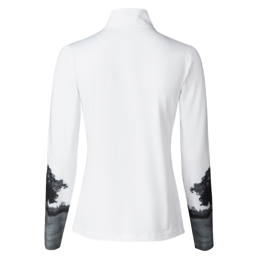 Irregular Check Collection: Mimmie Long Sleeve Golf Quarter Zip