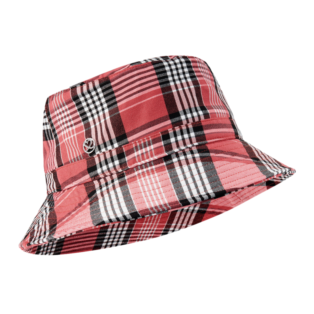 Irregular Check Collection: Jodie Plaid Bucket Hat