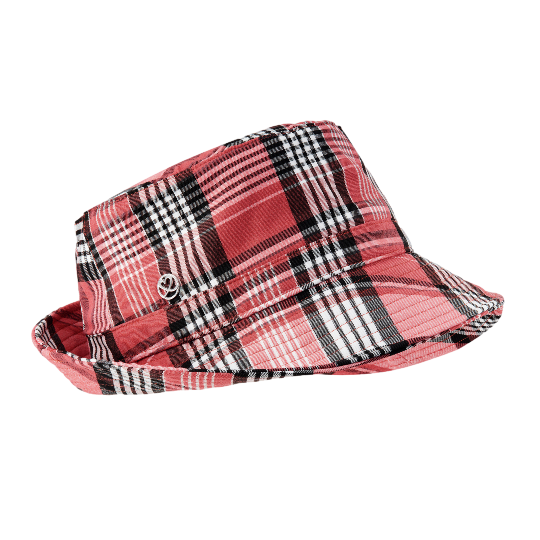 Irregular Check Collection: Jodie Plaid Bucket Hat