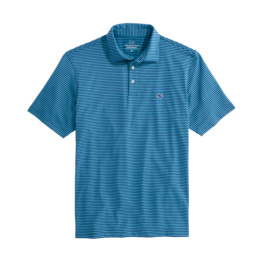 Vineyard Vines Bradley Stripe Sankaty Polo PGA TOUR Superstore