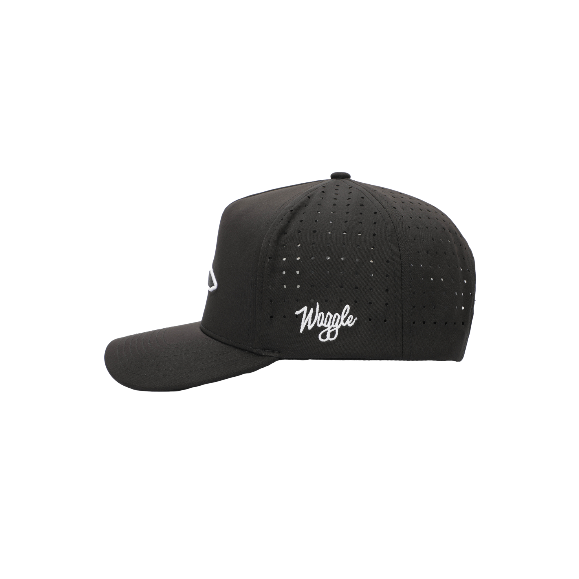 Loon Lake Black Snapback Hat