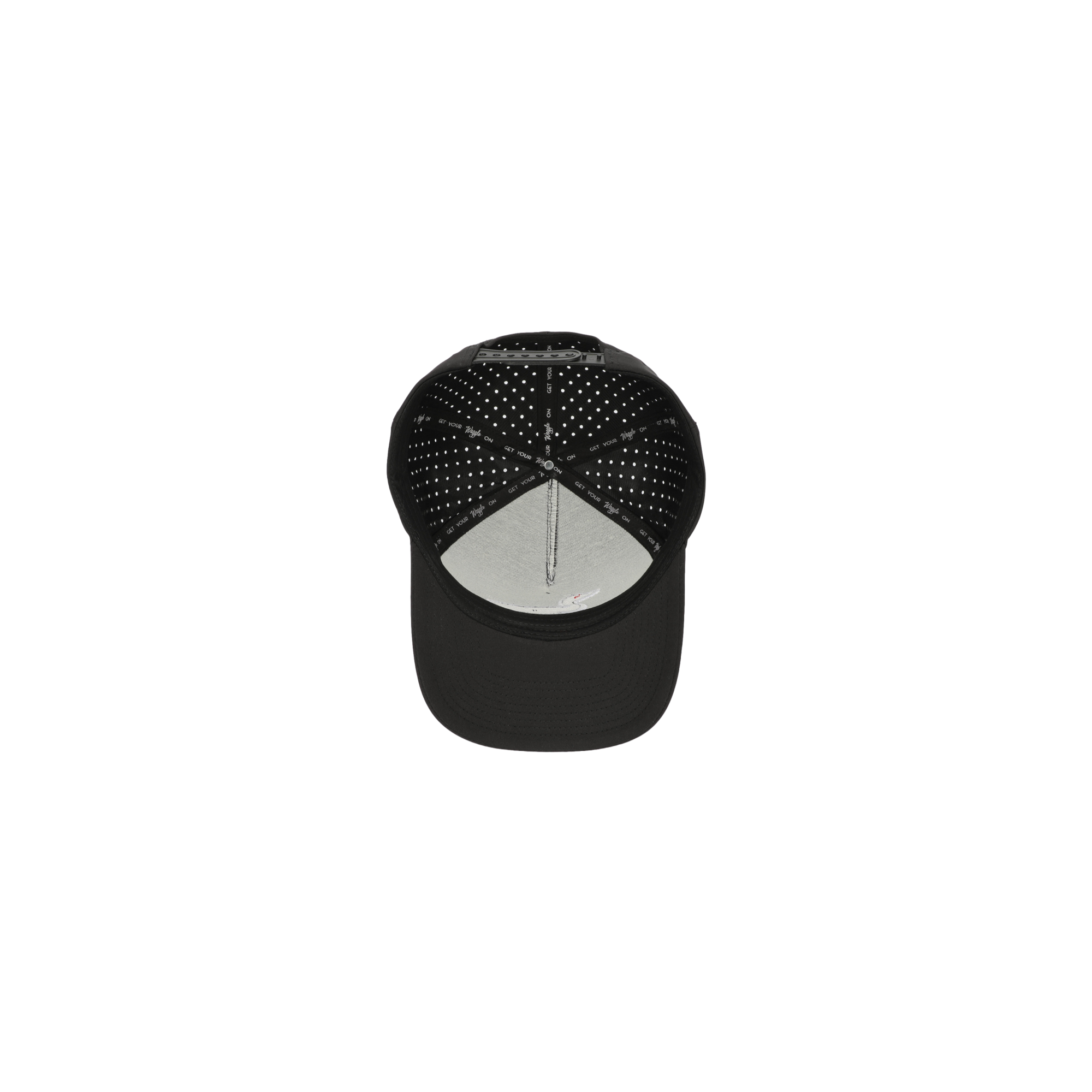 Loon Lake Black Snapback Hat