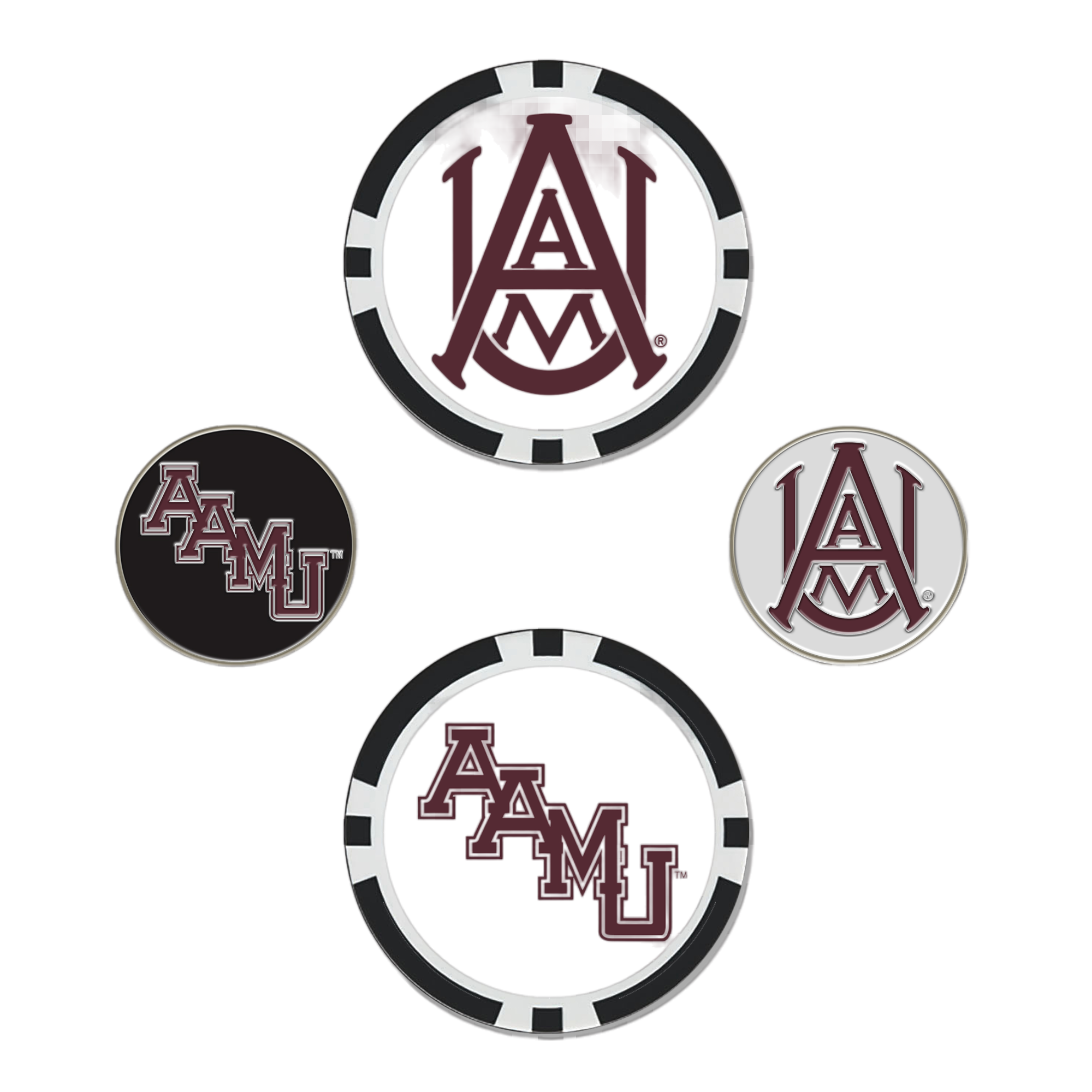Alabama A&M Bulldogs Ball Marker Set