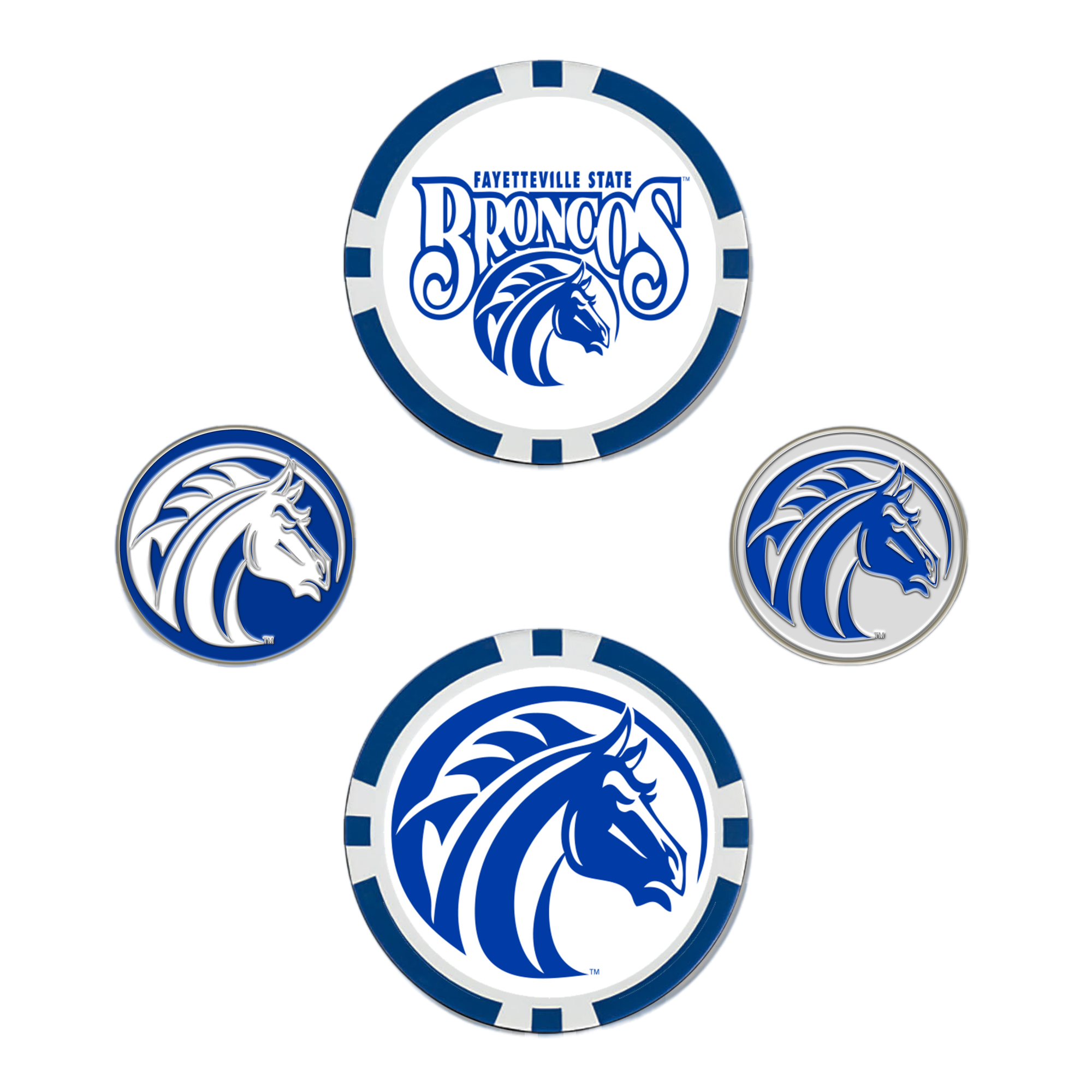 Fayetteville State Broncos Ball Marker Set