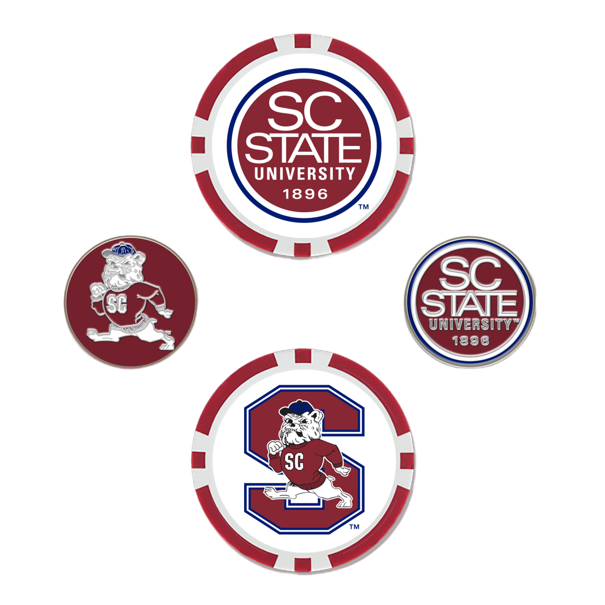 South Carolina State Bulldogs Ball Marker Set