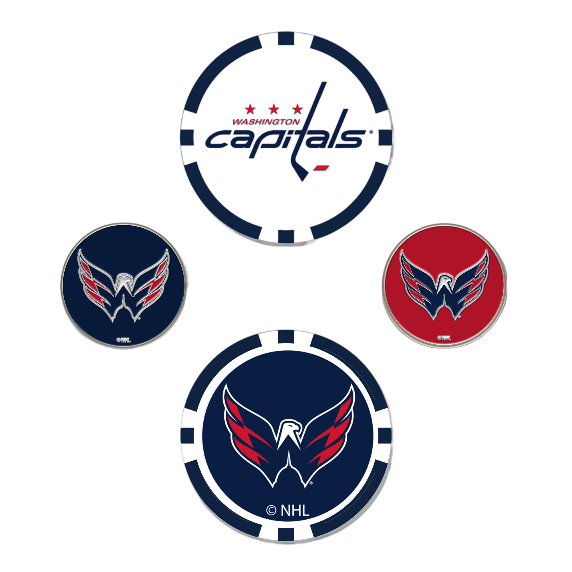 Washington Capitals Ball Marker Set