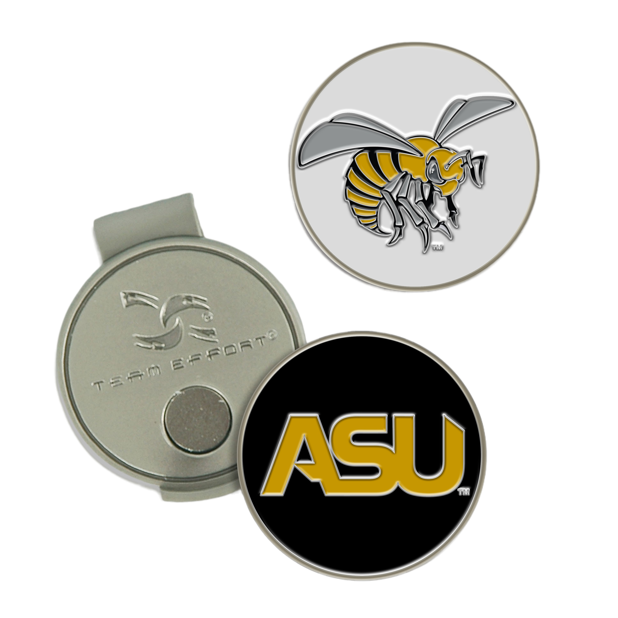 Alabama State Hornets Hat Clip