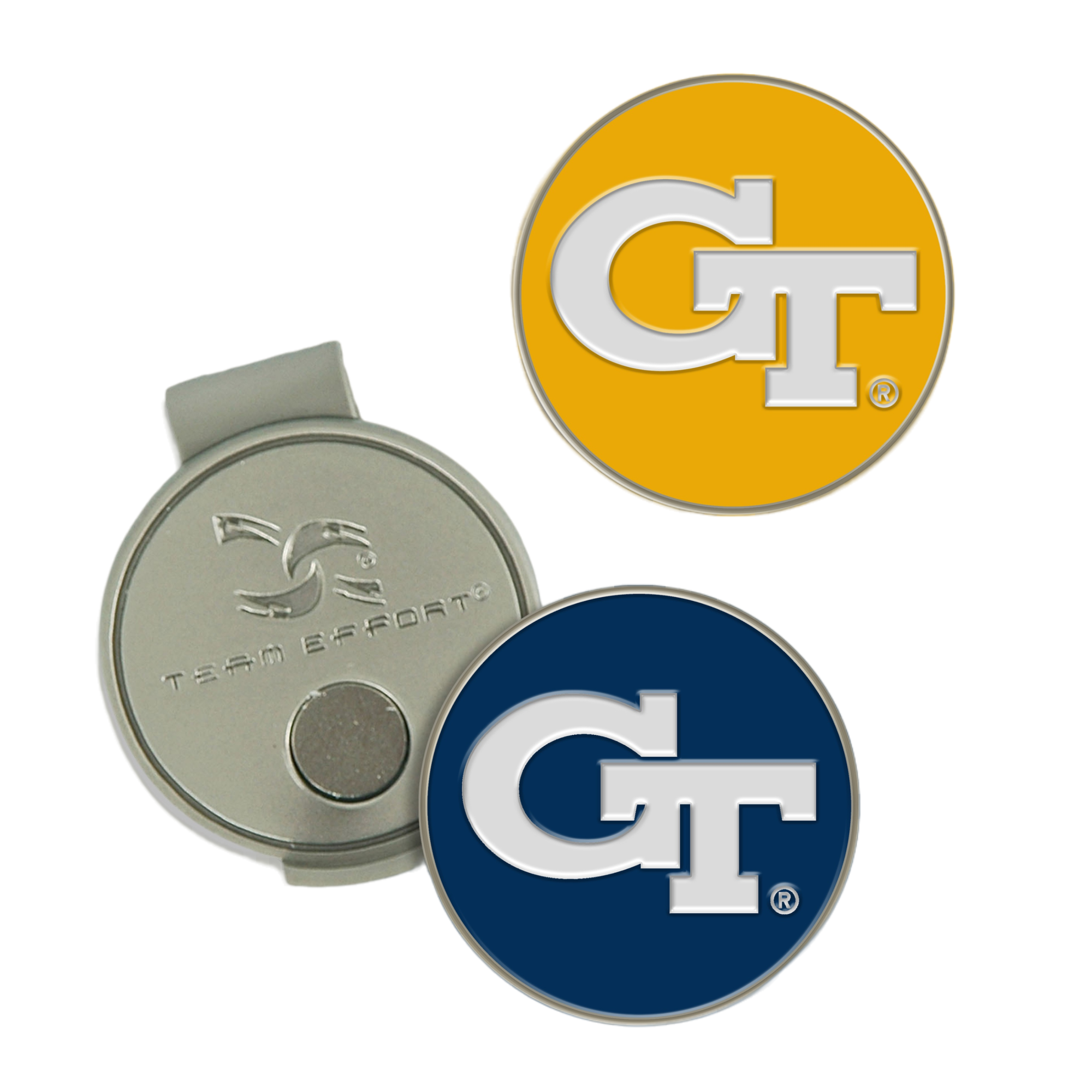 Georgia Tech Yellow Jackets Hat Clip